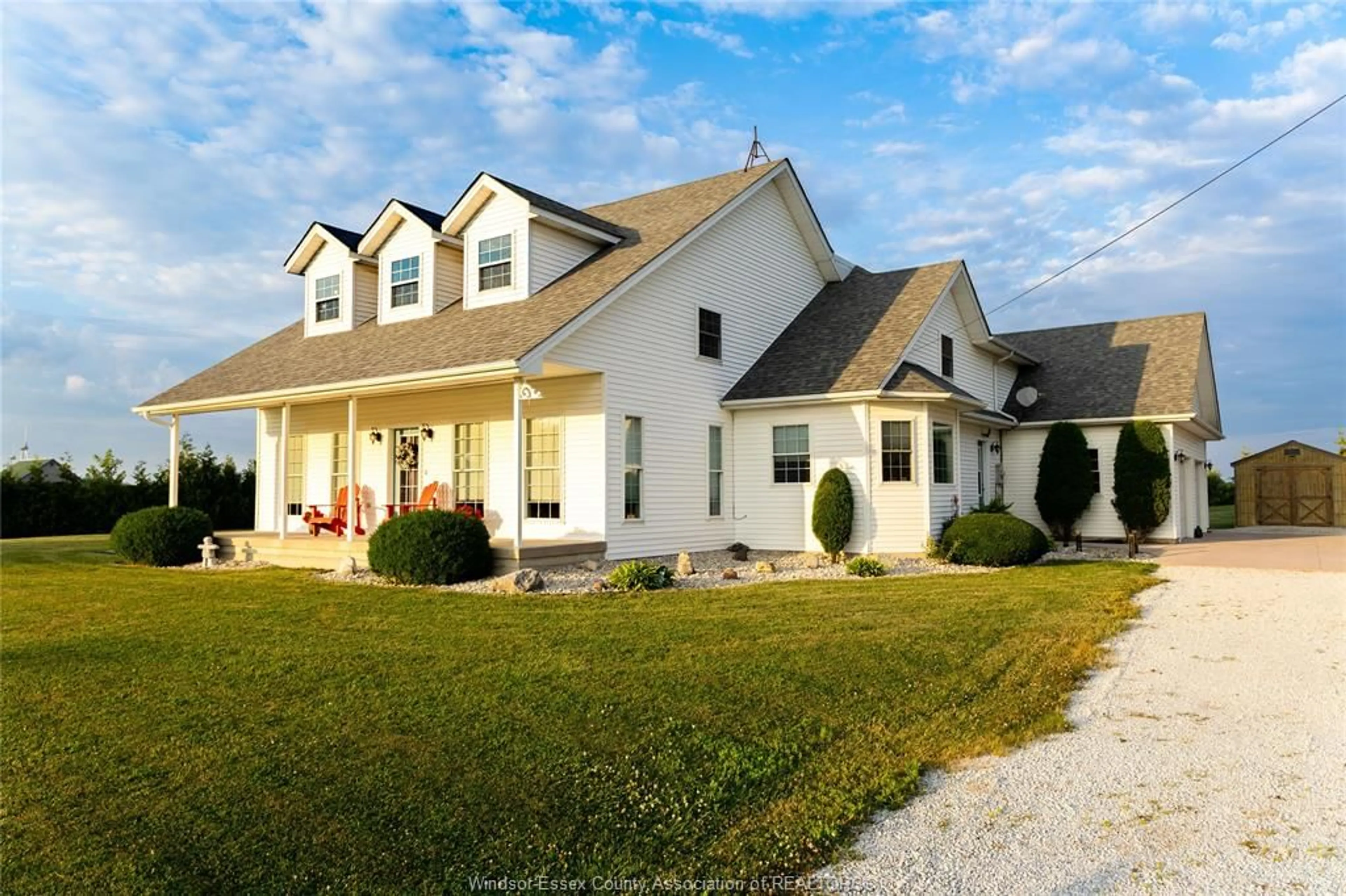 Home with vinyl exterior material, street for 5593 Concession 5 Rd, Amherstburg Ontario N9V 0C8
