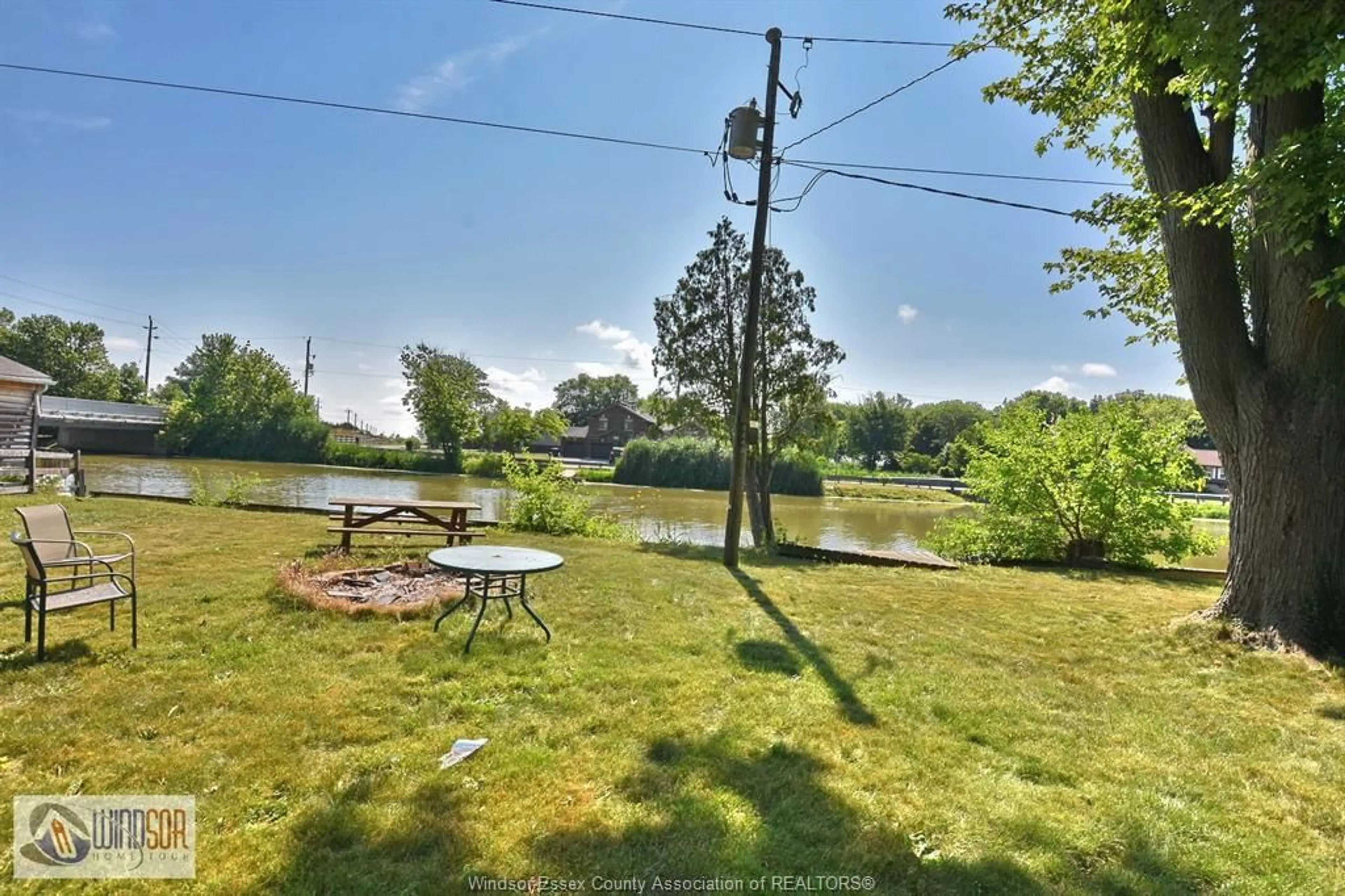 A pic from outside/outdoor area/front of a property/back of a property/a pic from drone, water/lake/river/ocean view for 278 COUNTY RD 31, Rochester Ontario N0R 1A0