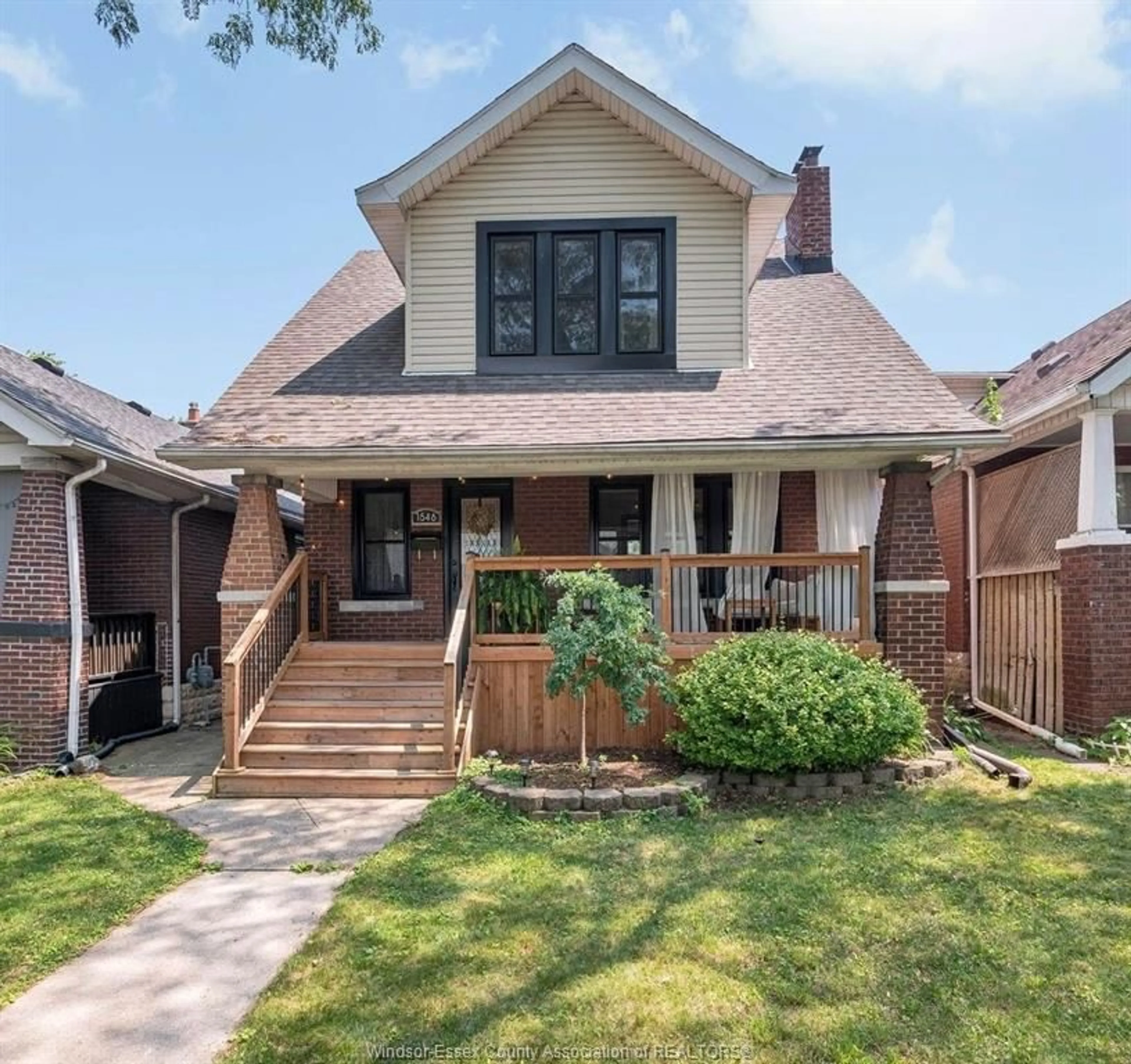 Home with brick exterior material, street for 1546 CHURCH, Windsor Ontario N8X 1V3
