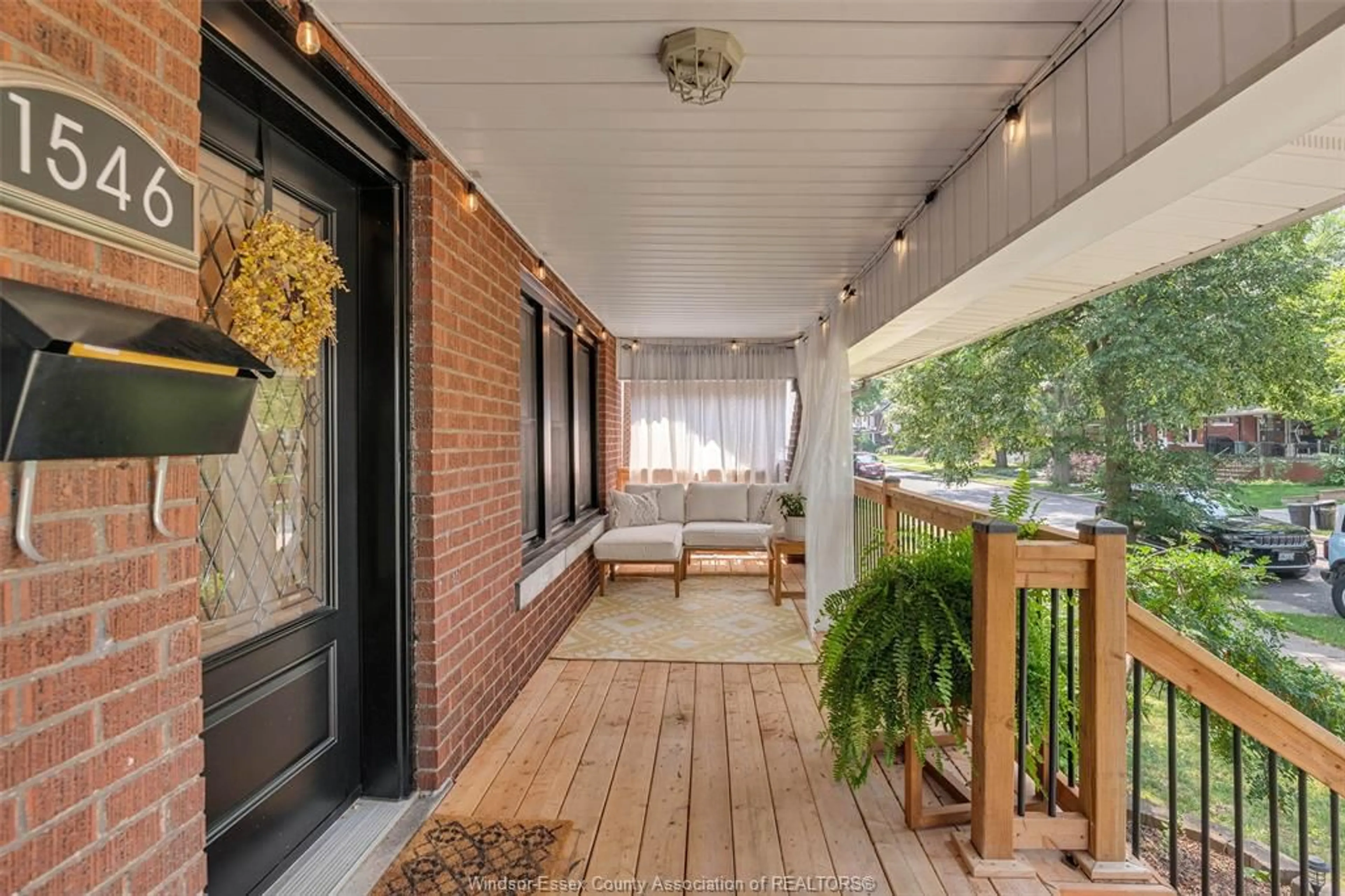Patio, street for 1546 CHURCH, Windsor Ontario N8X 1V3