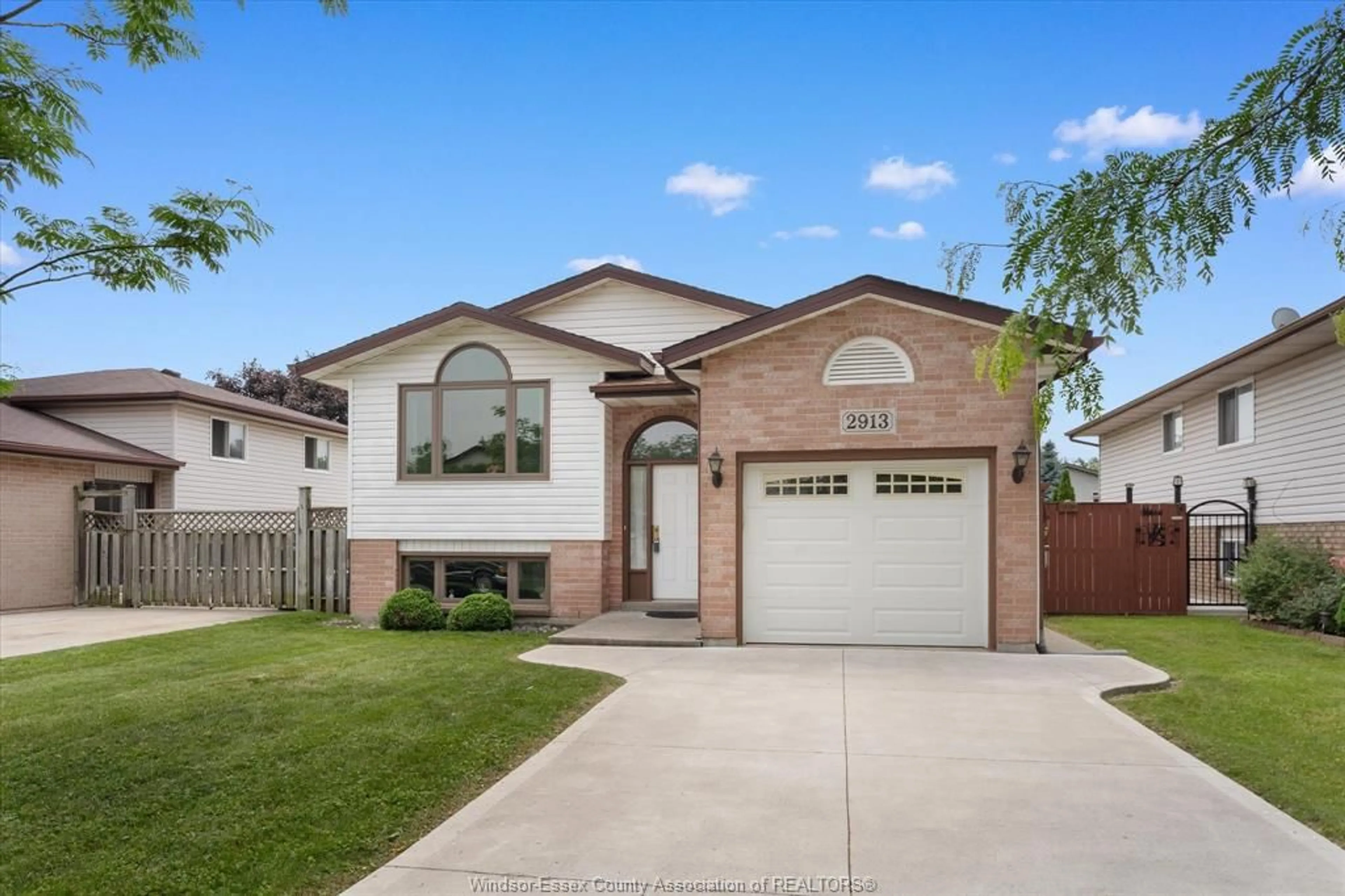 Home with brick exterior material, street for 2913 ROBILLARD Cres, Windsor Ontario N8W 5L2