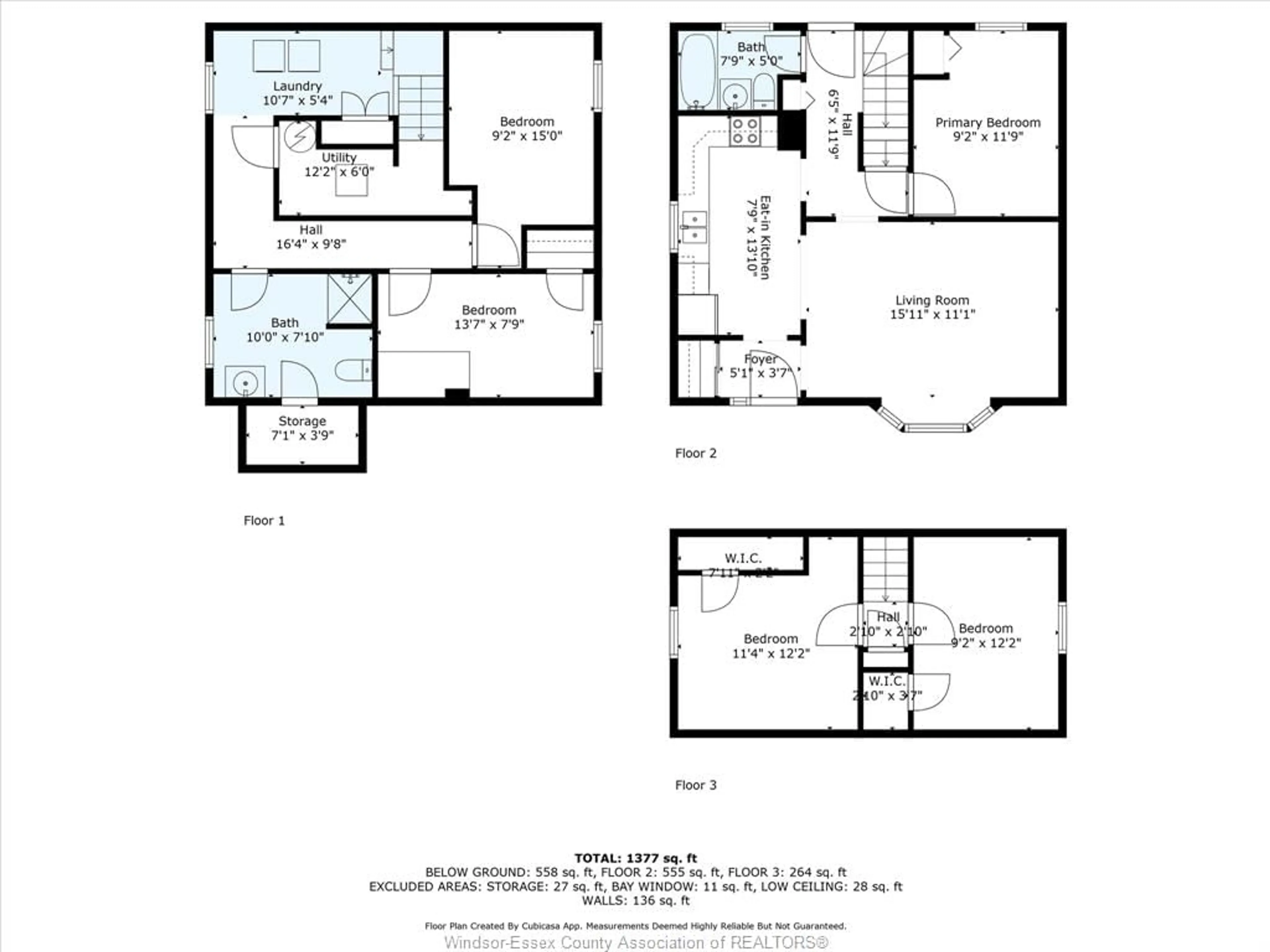 Floor plan for 1017 Merritt Dr, Windsor Ontario N9B 3G5