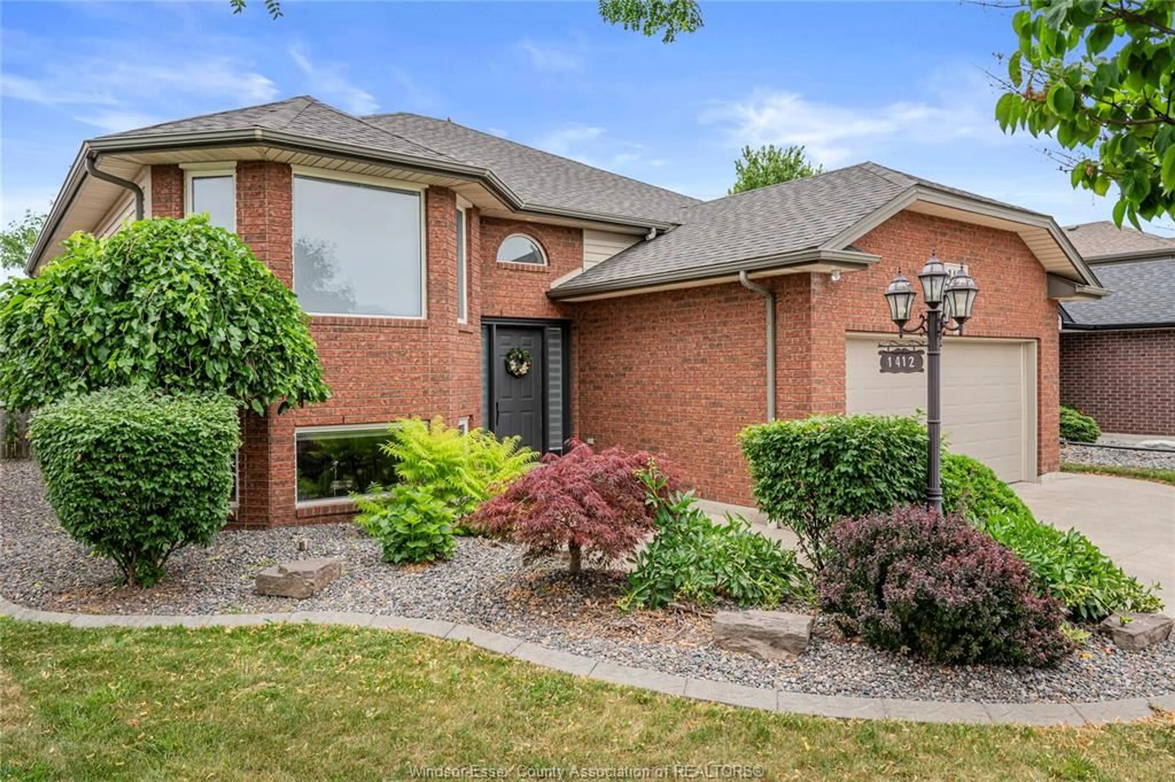Home with brick exterior material, street for 1412 KATELLA Ave, Windsor Ontario N8P 1R4