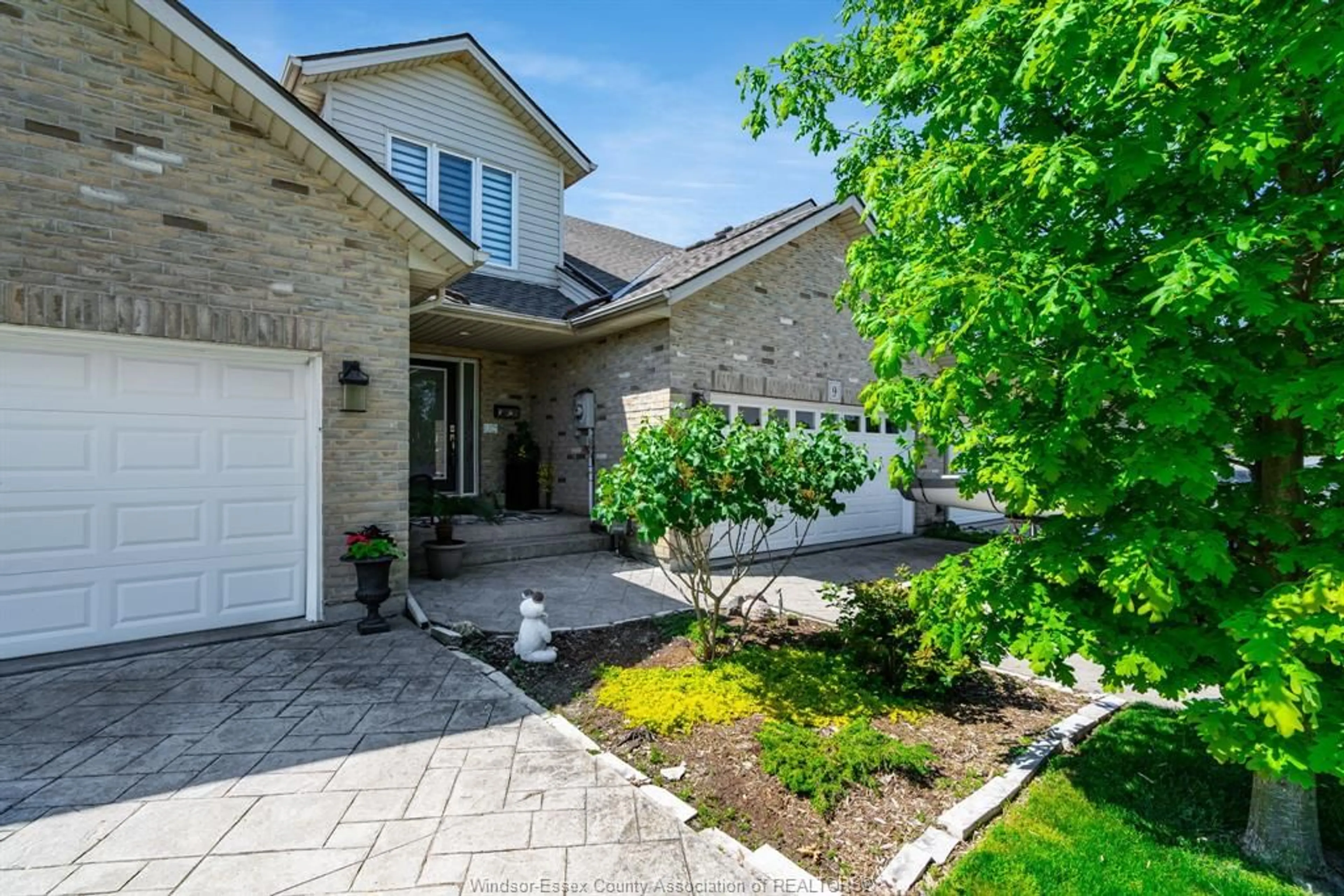 Home with brick exterior material, street for 9 Montego Bay Cres, Kingsville Ontario N9Y 4E7