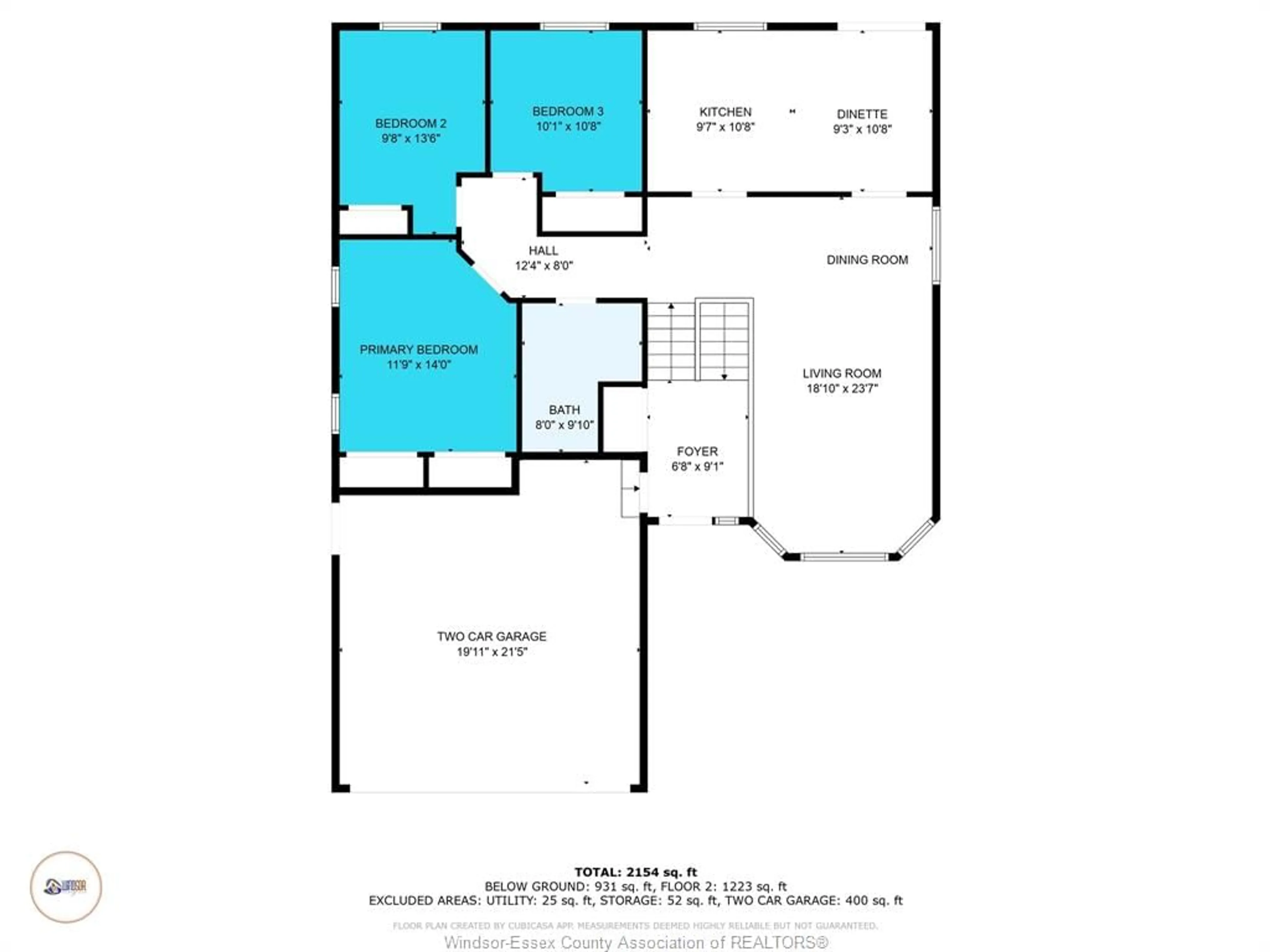 Floor plan for 1048 BELLAGIO, Windsor Ontario N8P 1J6