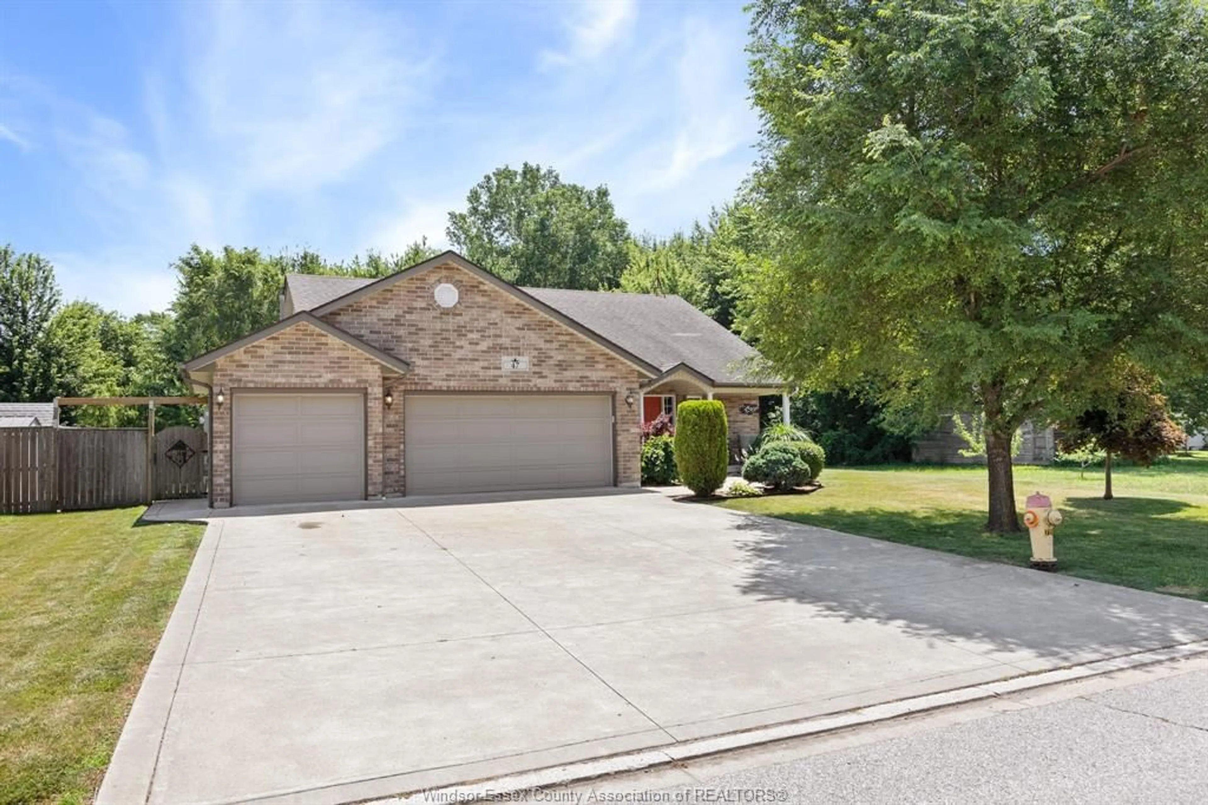 Home with brick exterior material, street for 47 MCBRIDE Rd, Amherstburg Ontario N9V 2Y8
