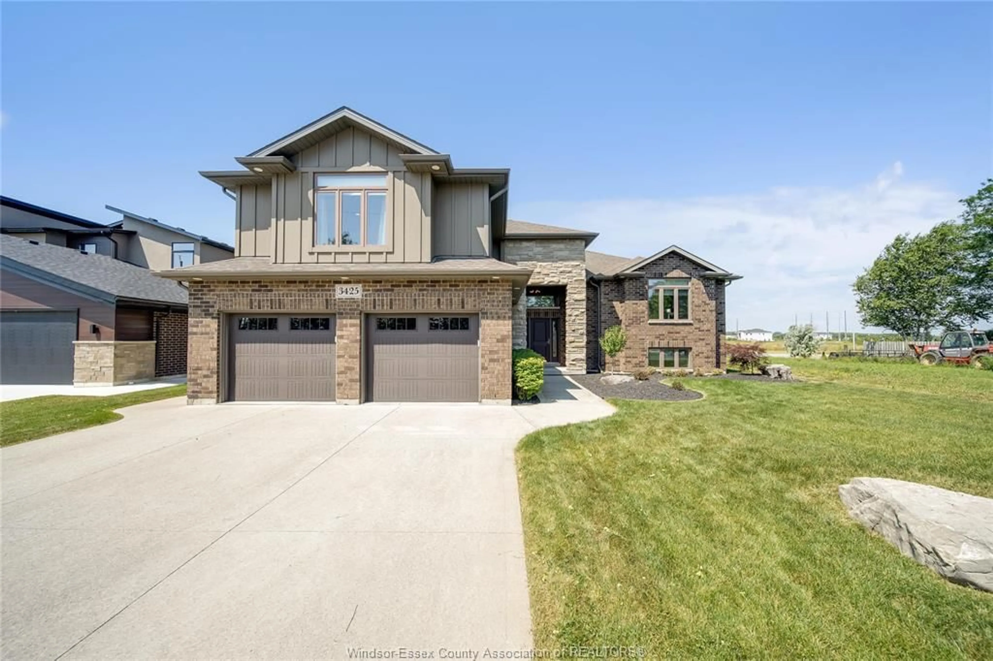 Home with brick exterior material, street for 3425 11TH CONCESSION Rd, Maidstone Ontario N0R 1K0