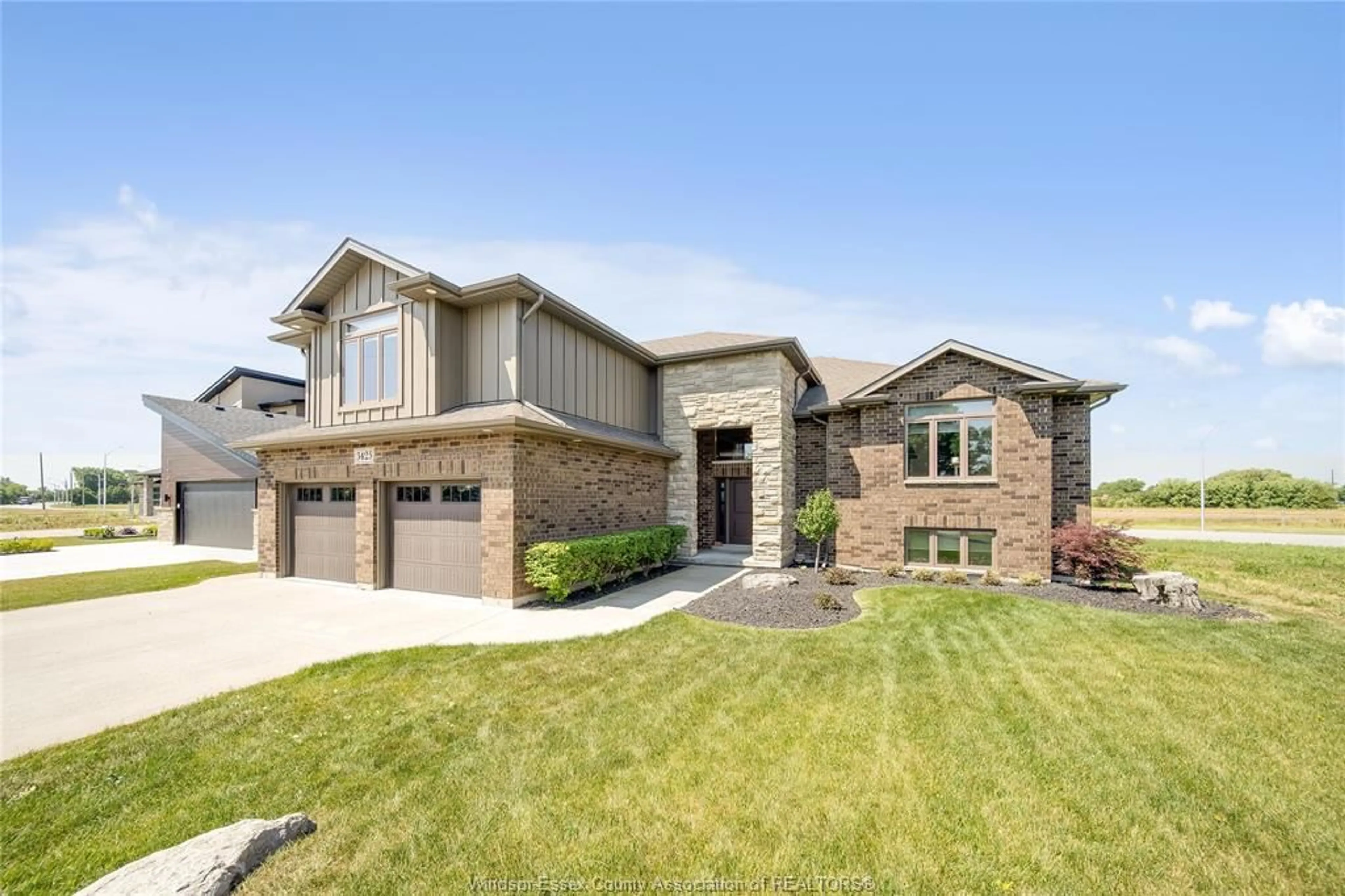 Home with brick exterior material, street for 3425 11TH CONCESSION Rd, Maidstone Ontario N0R 1K0