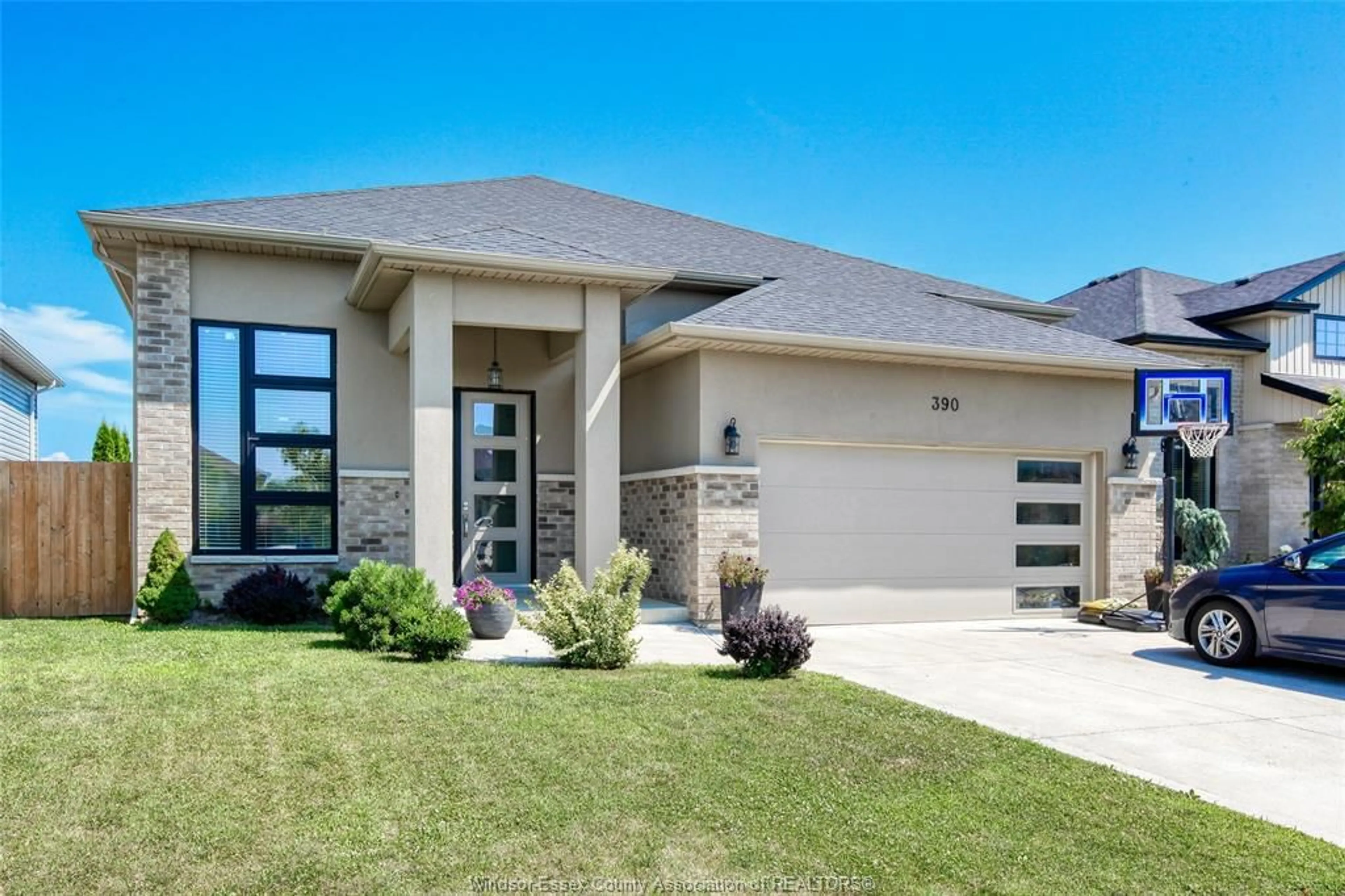 Home with brick exterior material, street for 390 Welsh Ave, Amherstburg Ontario N9V 4C8