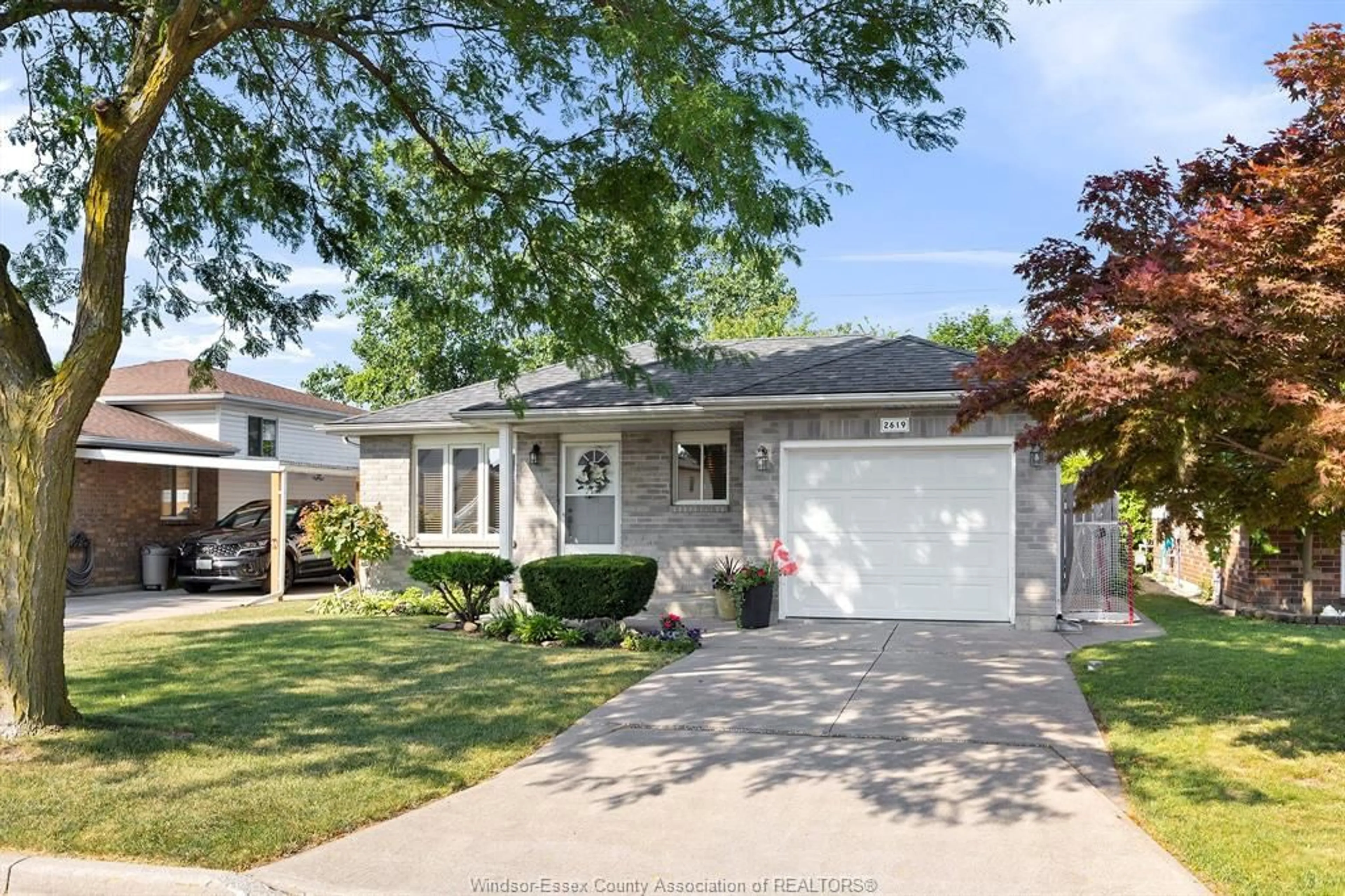 Home with vinyl exterior material, street for 2619 GEM Ave, Windsor Ontario N8W 5N5