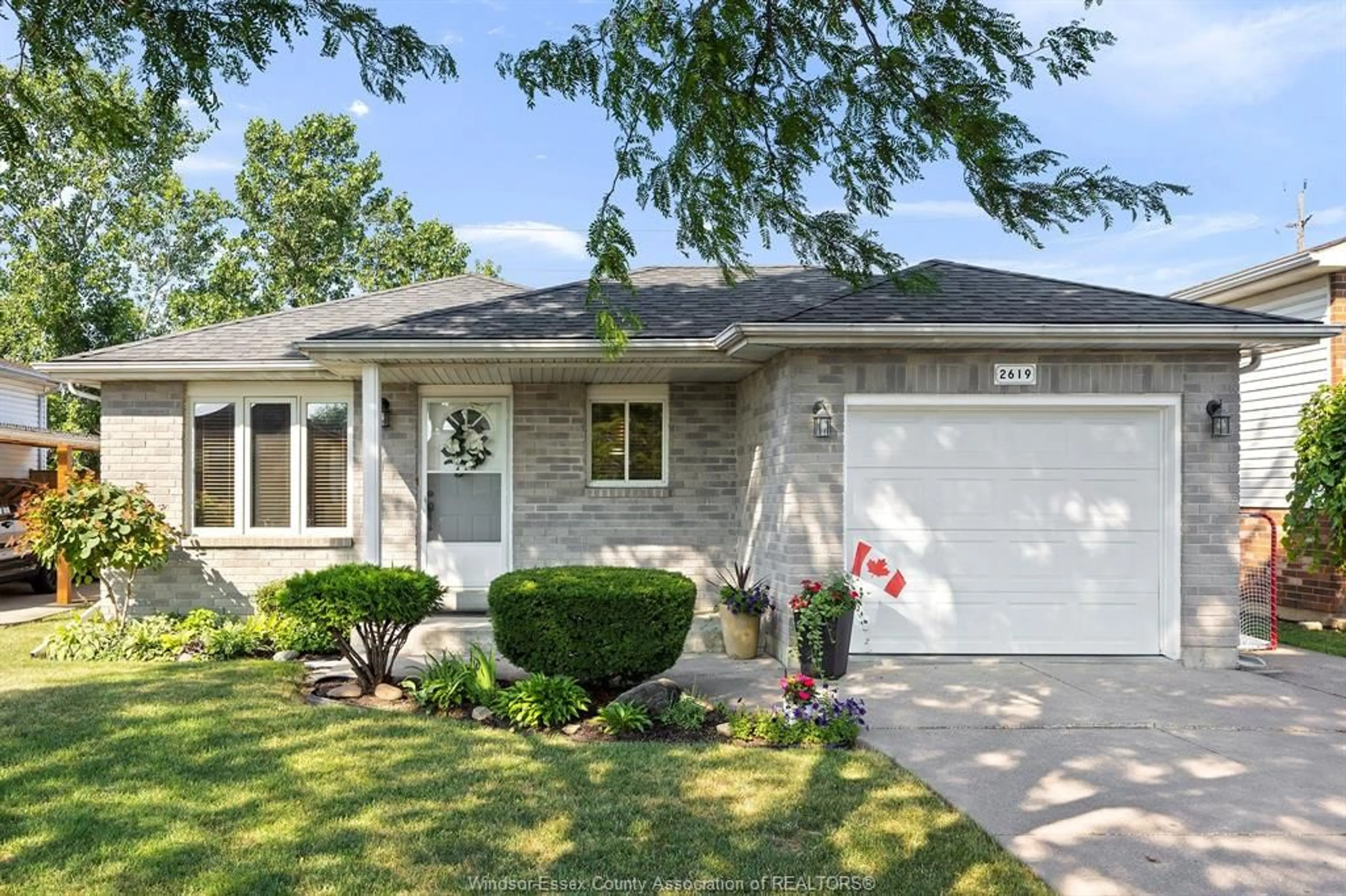 Home with brick exterior material, street for 2619 GEM Ave, Windsor Ontario N8W 5N5