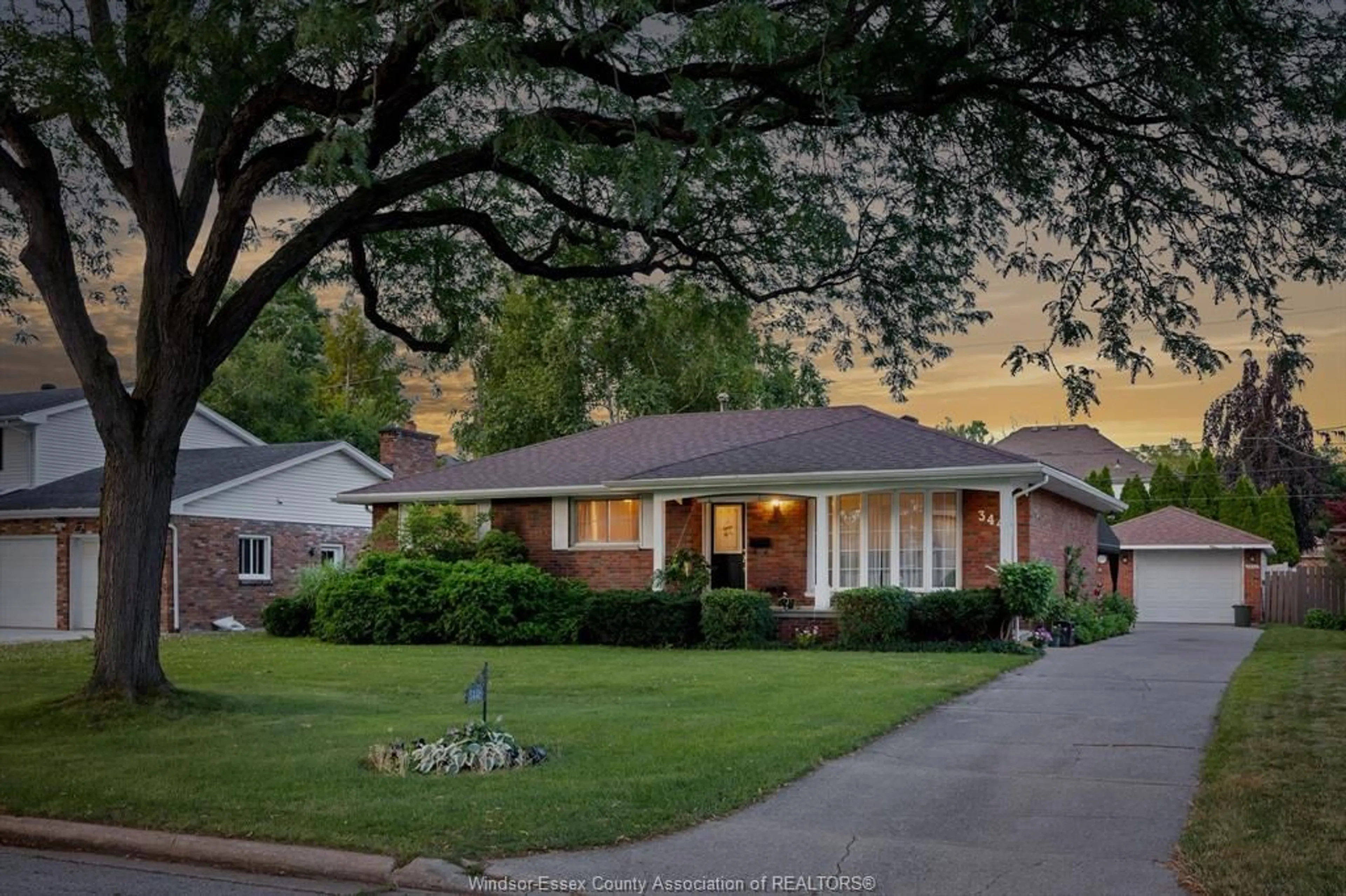Home with brick exterior material, street for 3446 AVONDALE, Windsor Ontario N9E 1X7