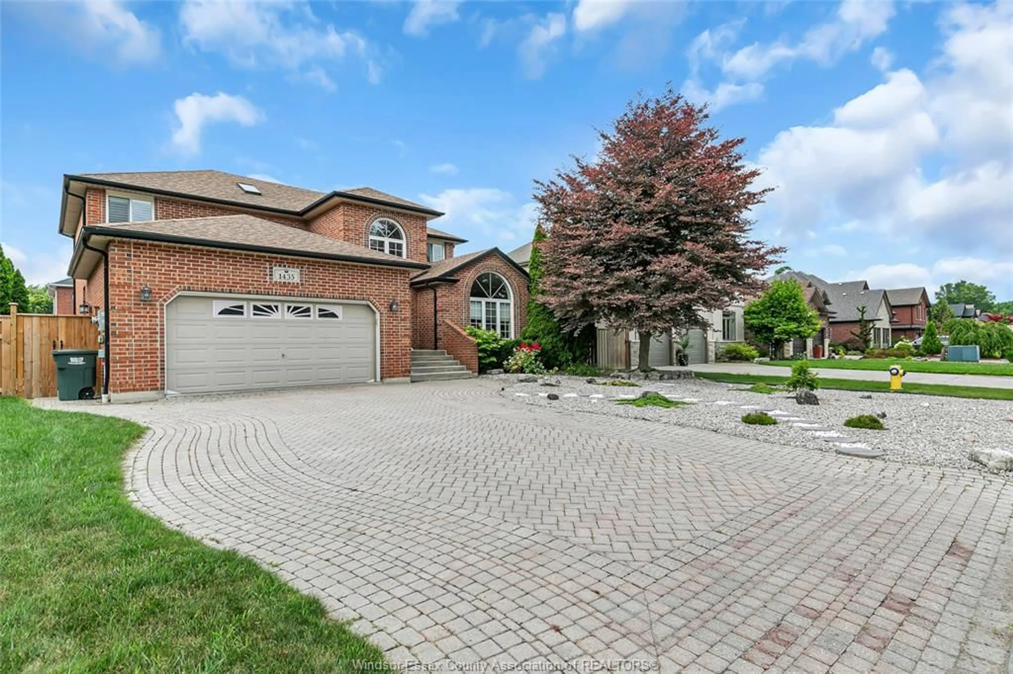 Home with brick exterior material, street for 1435 MAPLE, LaSalle Ontario N9J 3L3