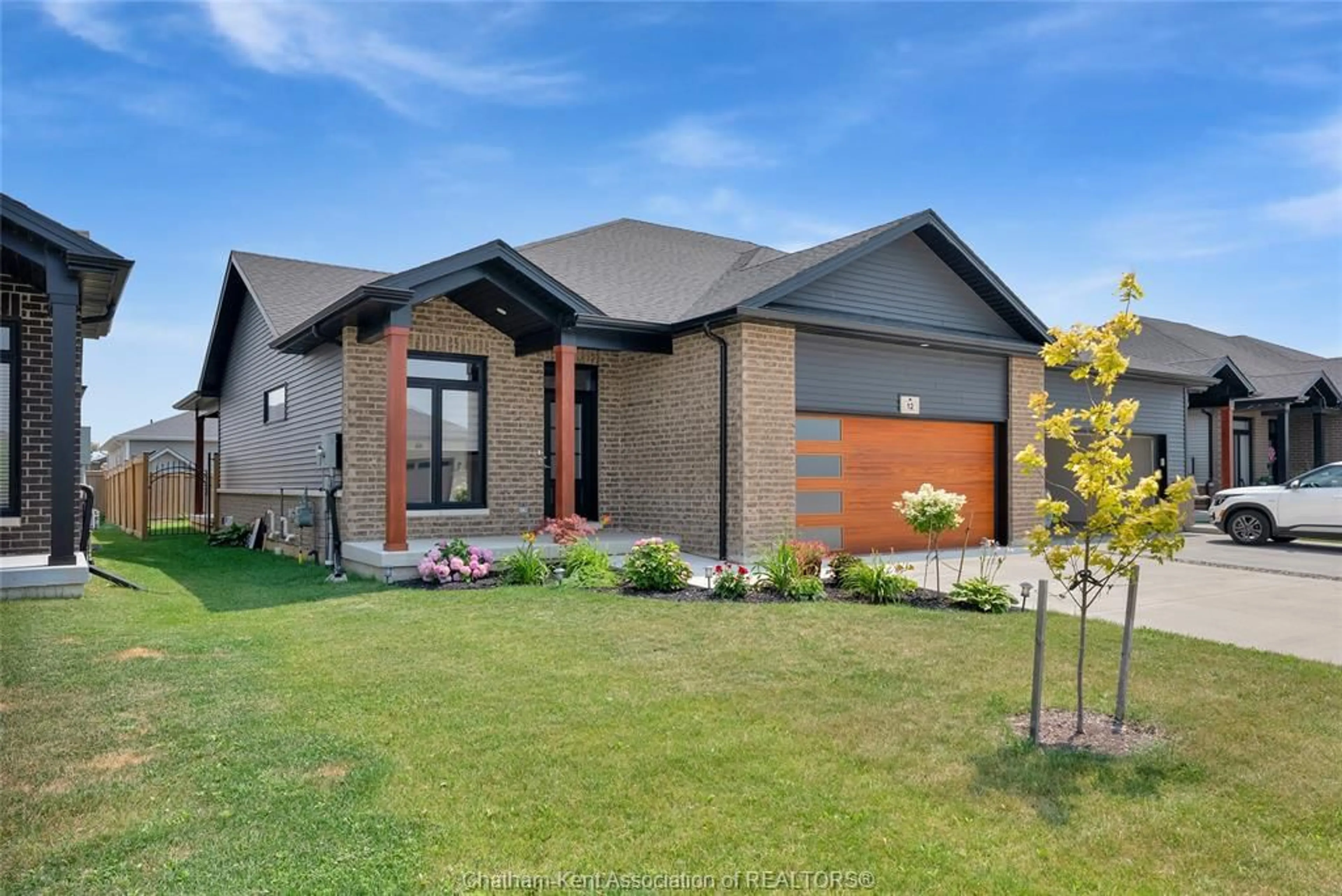 Home with brick exterior material, street for 12 Duskridge Rd, Chatham Ontario N7L 0G7