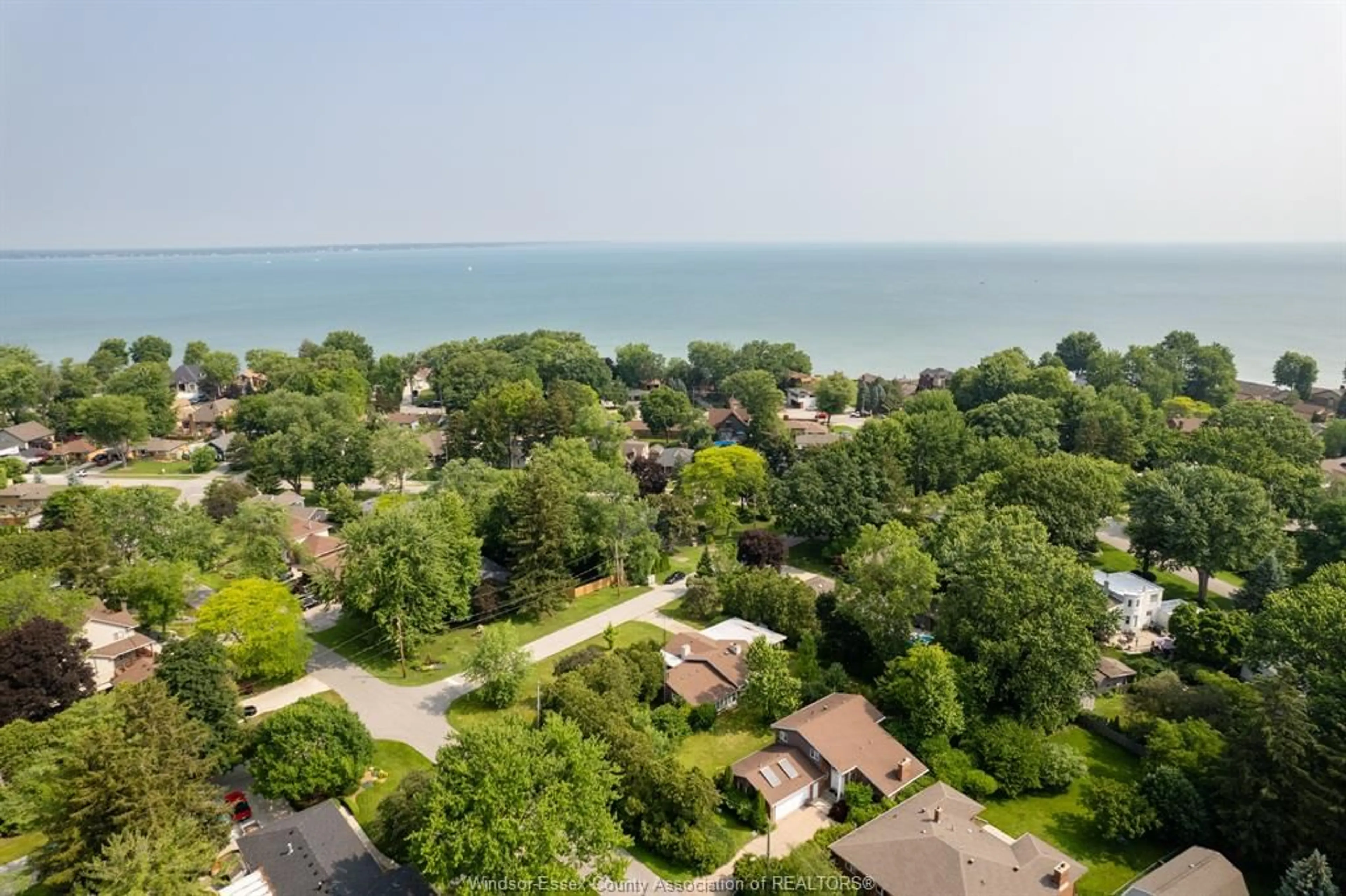 A pic from outside/outdoor area/front of a property/back of a property/a pic from drone, water/lake/river/ocean view for 12765 KEITH, Tecumseh Ontario N8N 1E7
