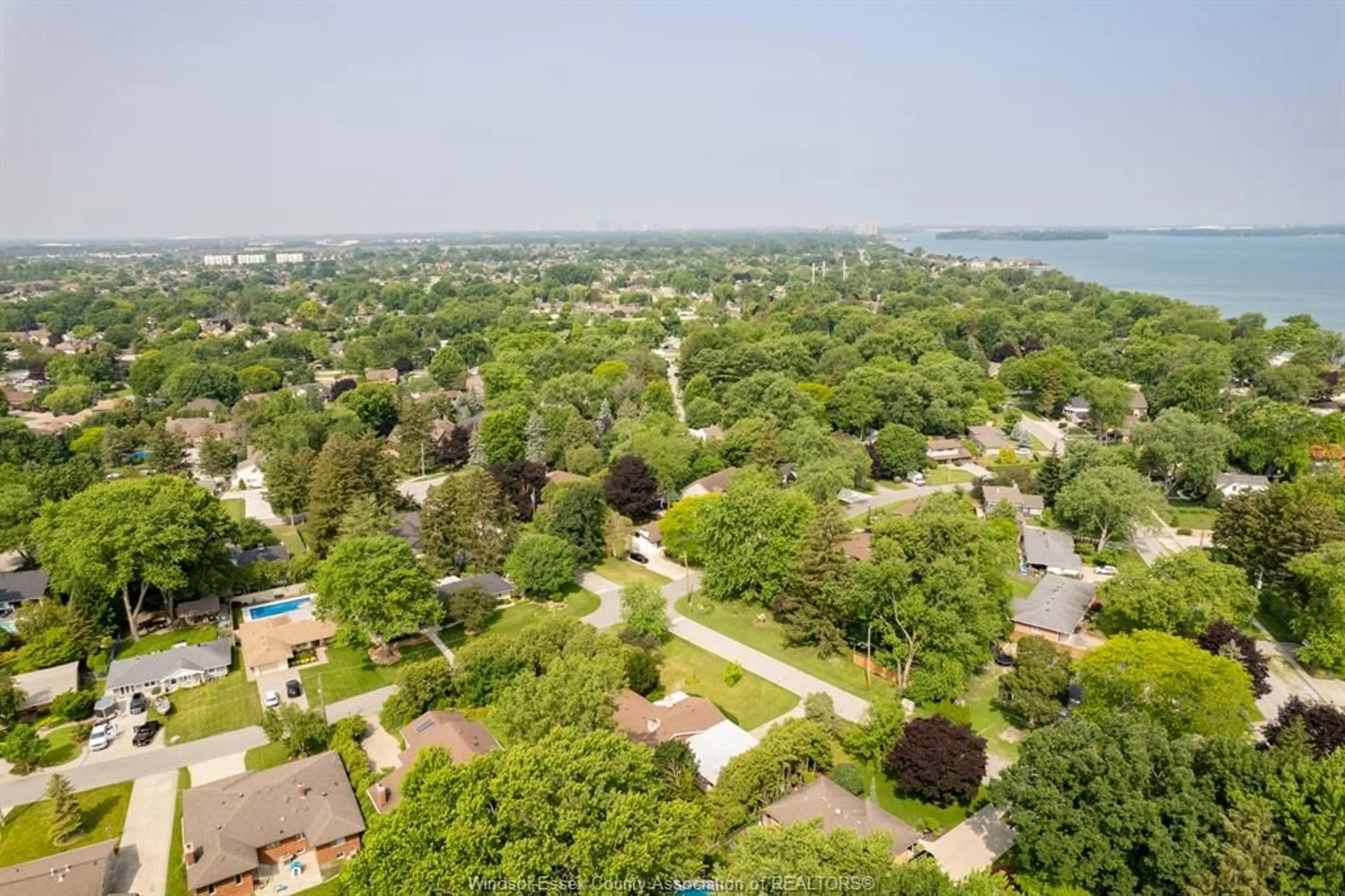 A pic from outside/outdoor area/front of a property/back of a property/a pic from drone, water/lake/river/ocean view for 12765 KEITH, Tecumseh Ontario N8N 1E7