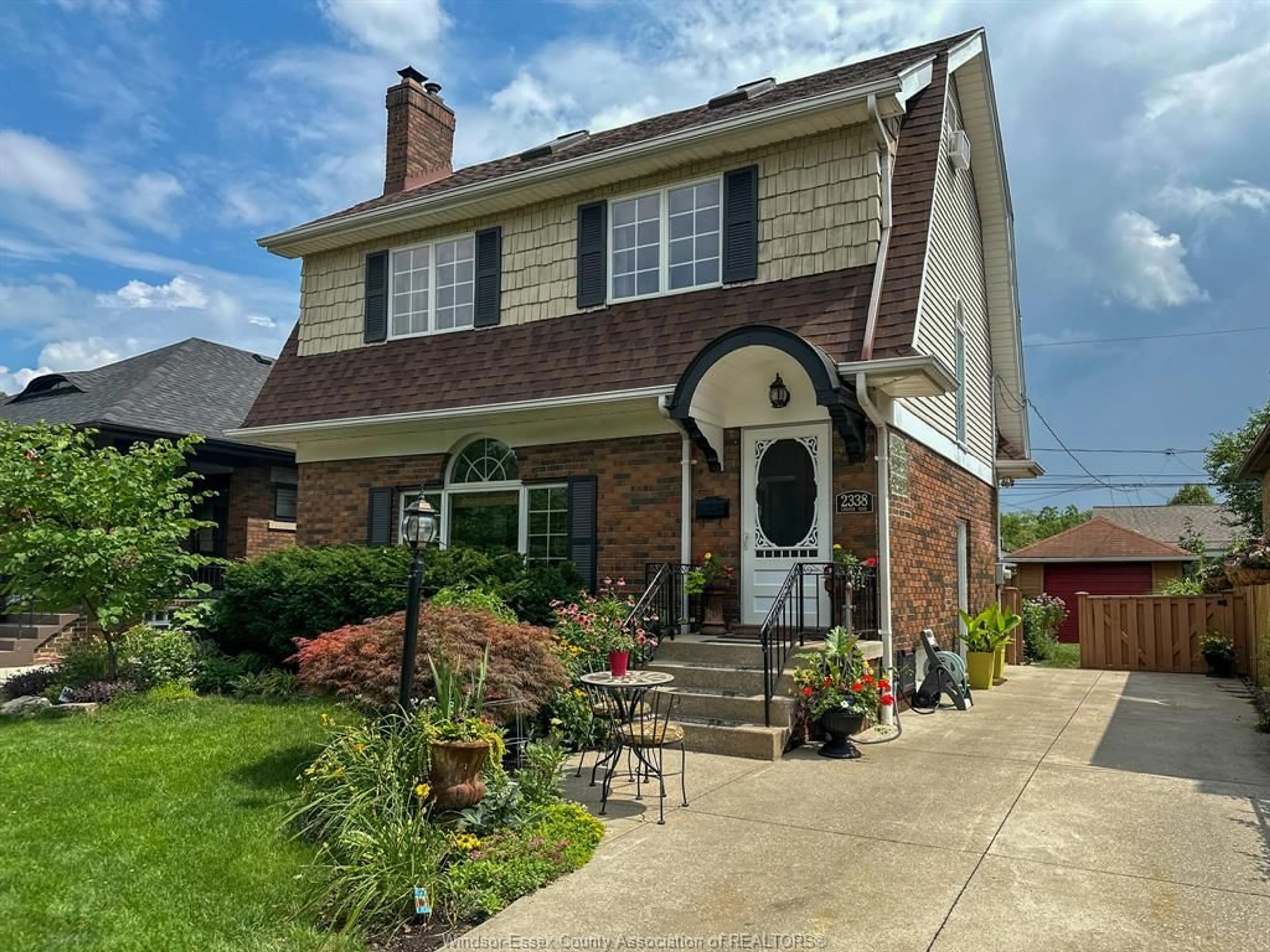 Home with brick exterior material, street for 2338 CHILVER, Windsor Ontario N8W 2V5