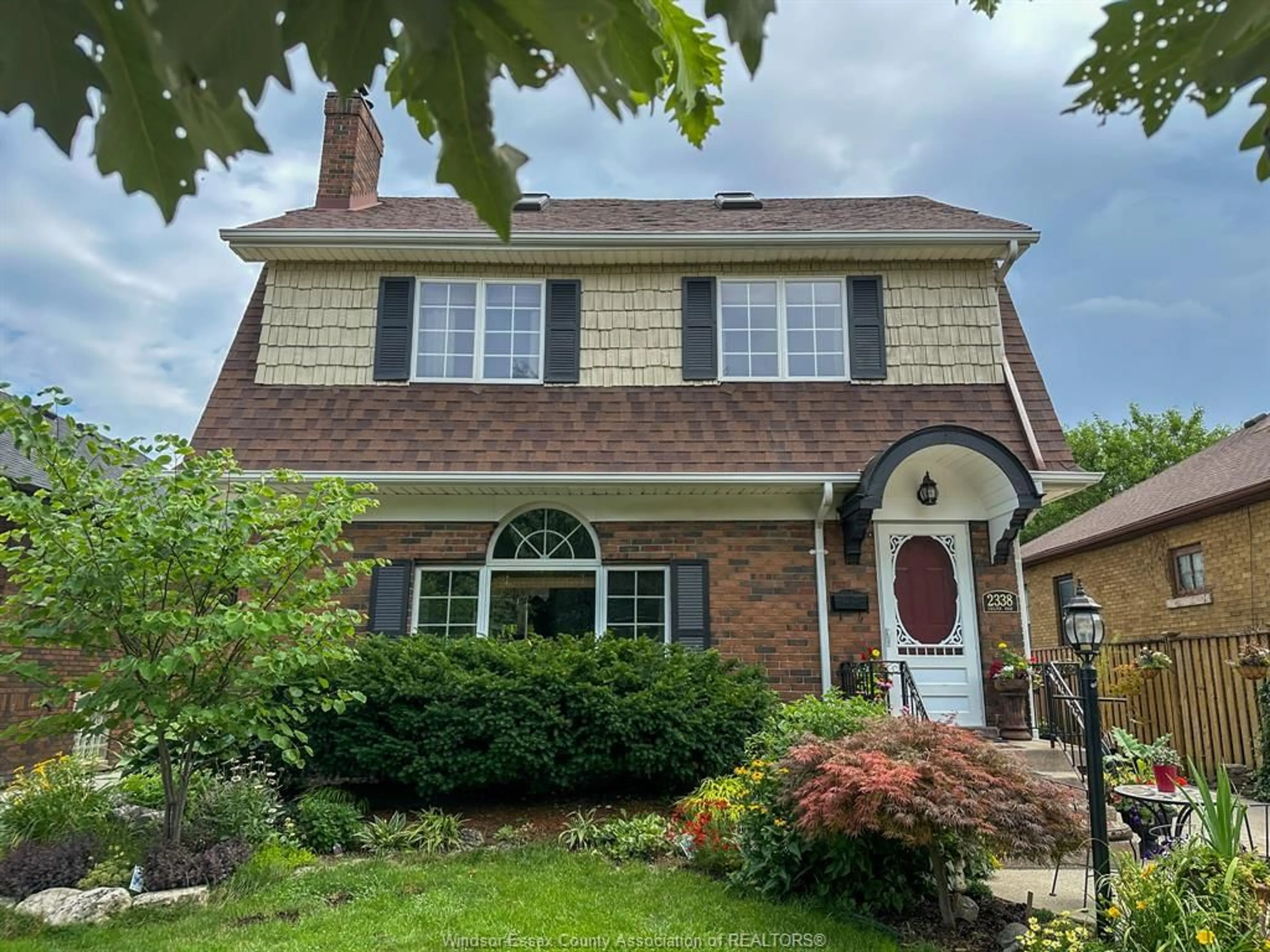 Home with brick exterior material, street for 2338 CHILVER, Windsor Ontario N8W 2V5