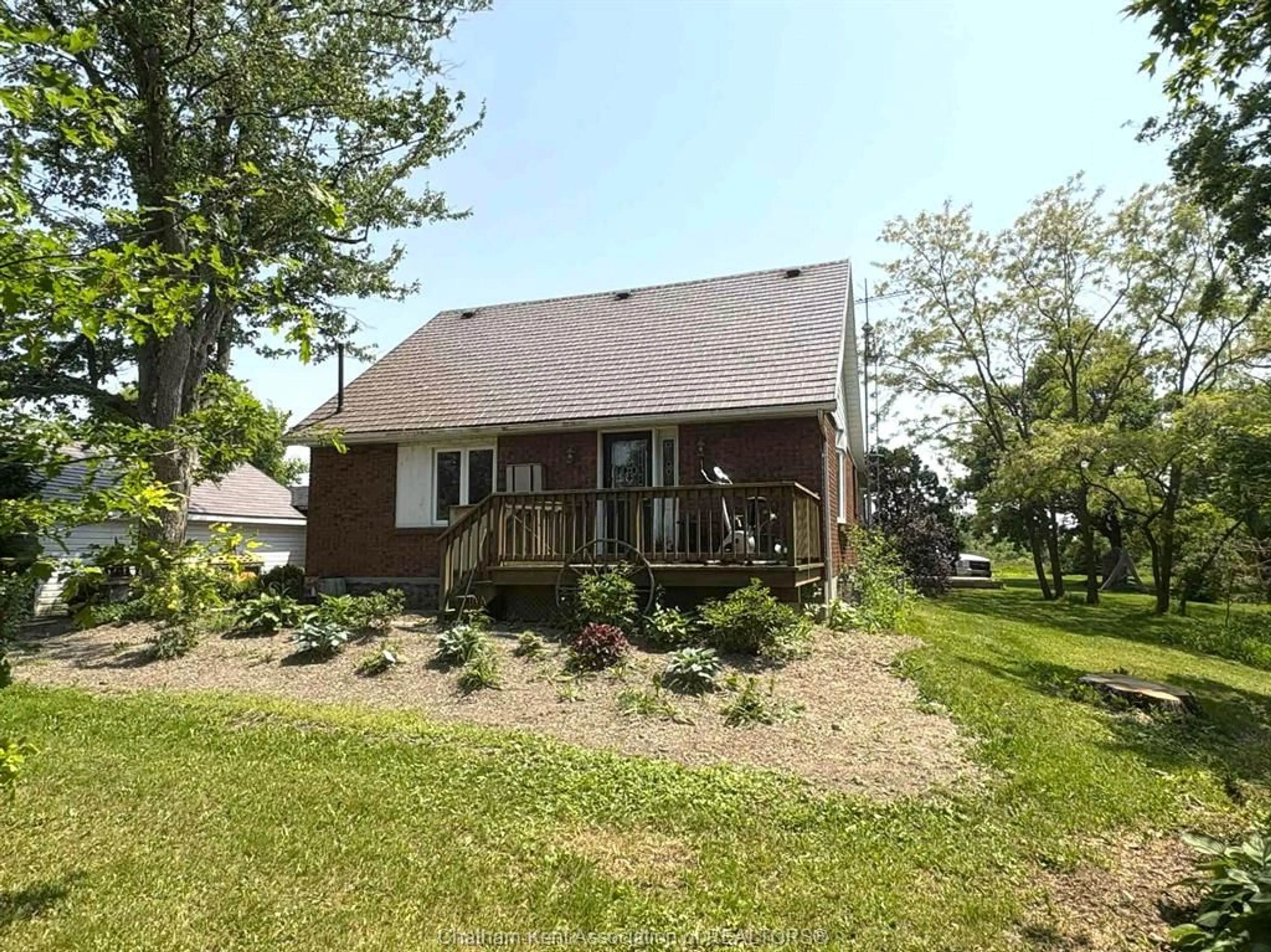 A pic from outside/outdoor area/front of a property/back of a property/a pic from drone, water/lake/river/ocean view for 803 Smith Line, Sombra Ontario N0P 2H0