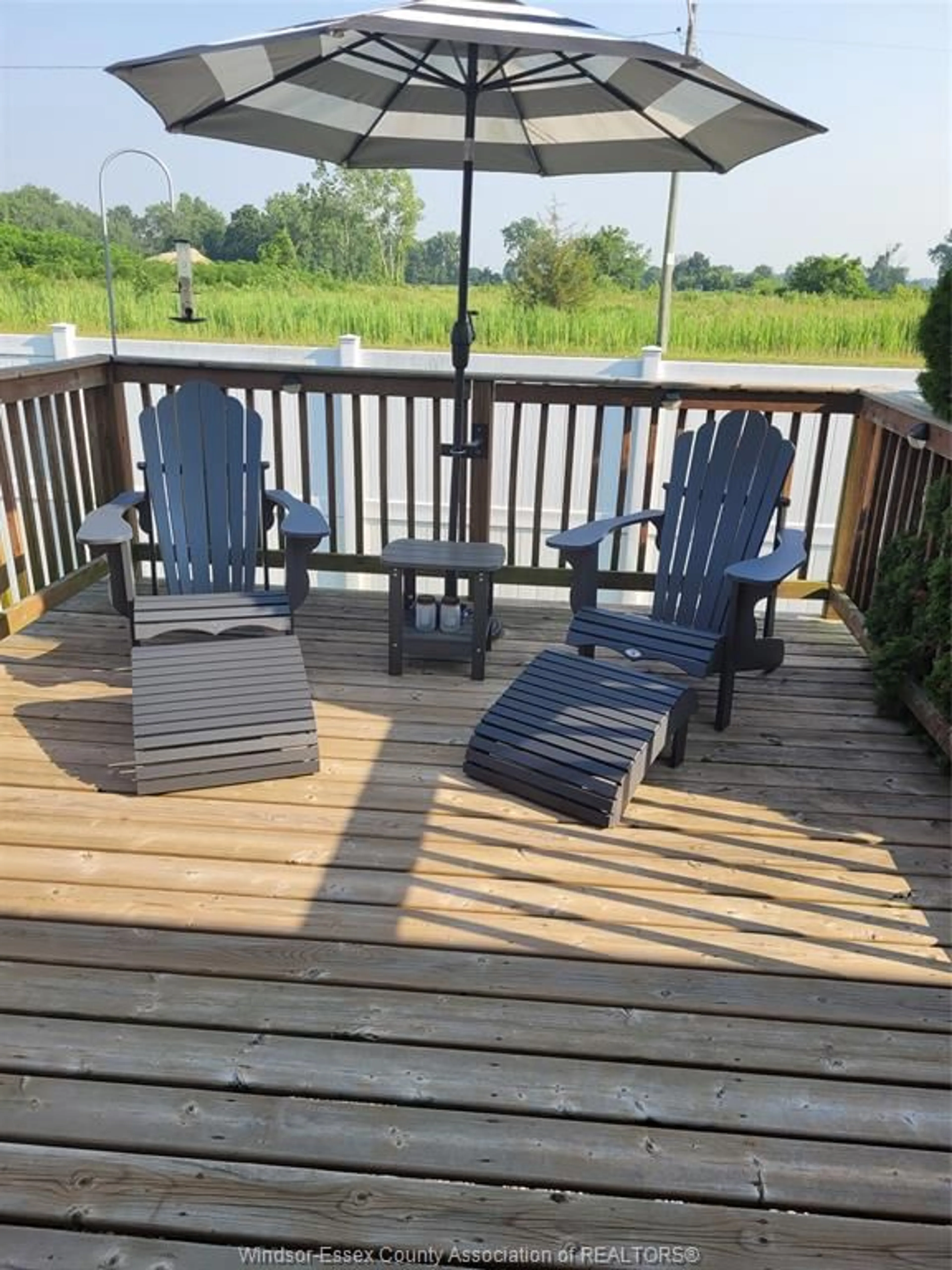 Patio, water/lake/river/ocean view for 1479 BORDER, Tecumseh Ontario N8N 4Z5