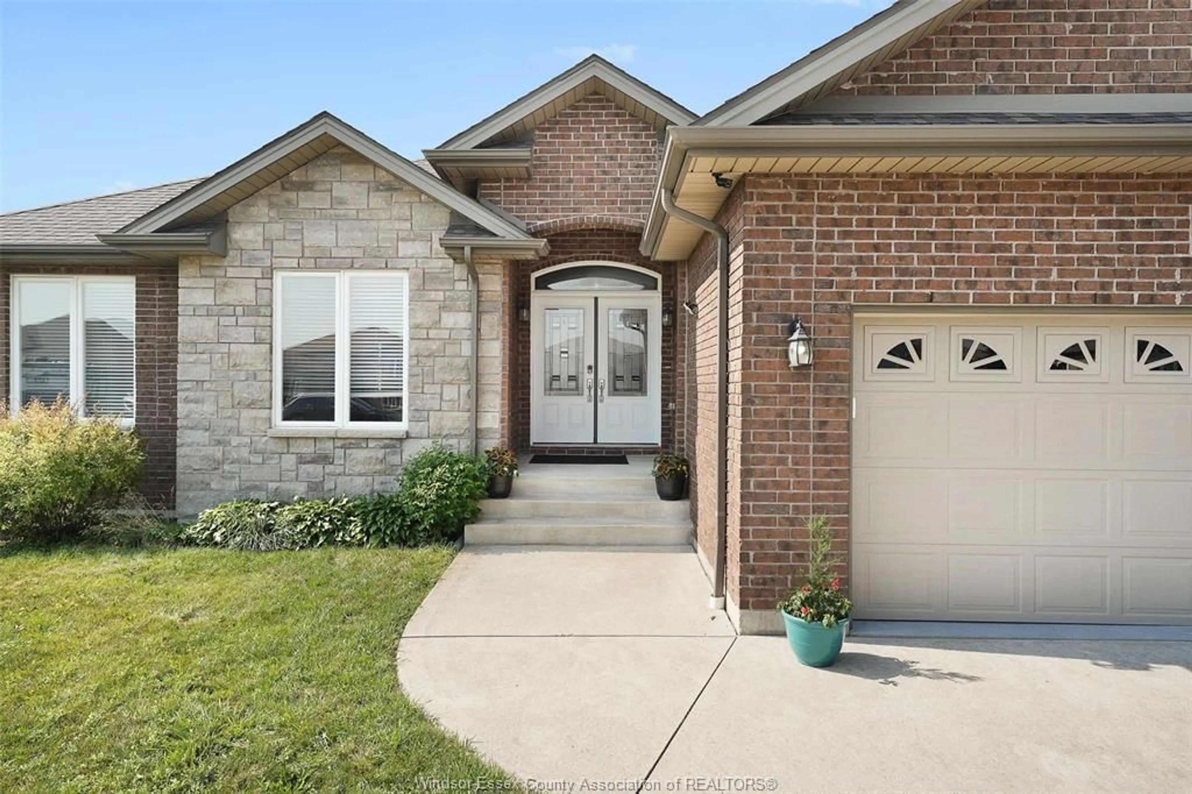 Home with brick exterior material, street for 12077 DUCHARME Lane, McGregor Ontario N0R 1J0