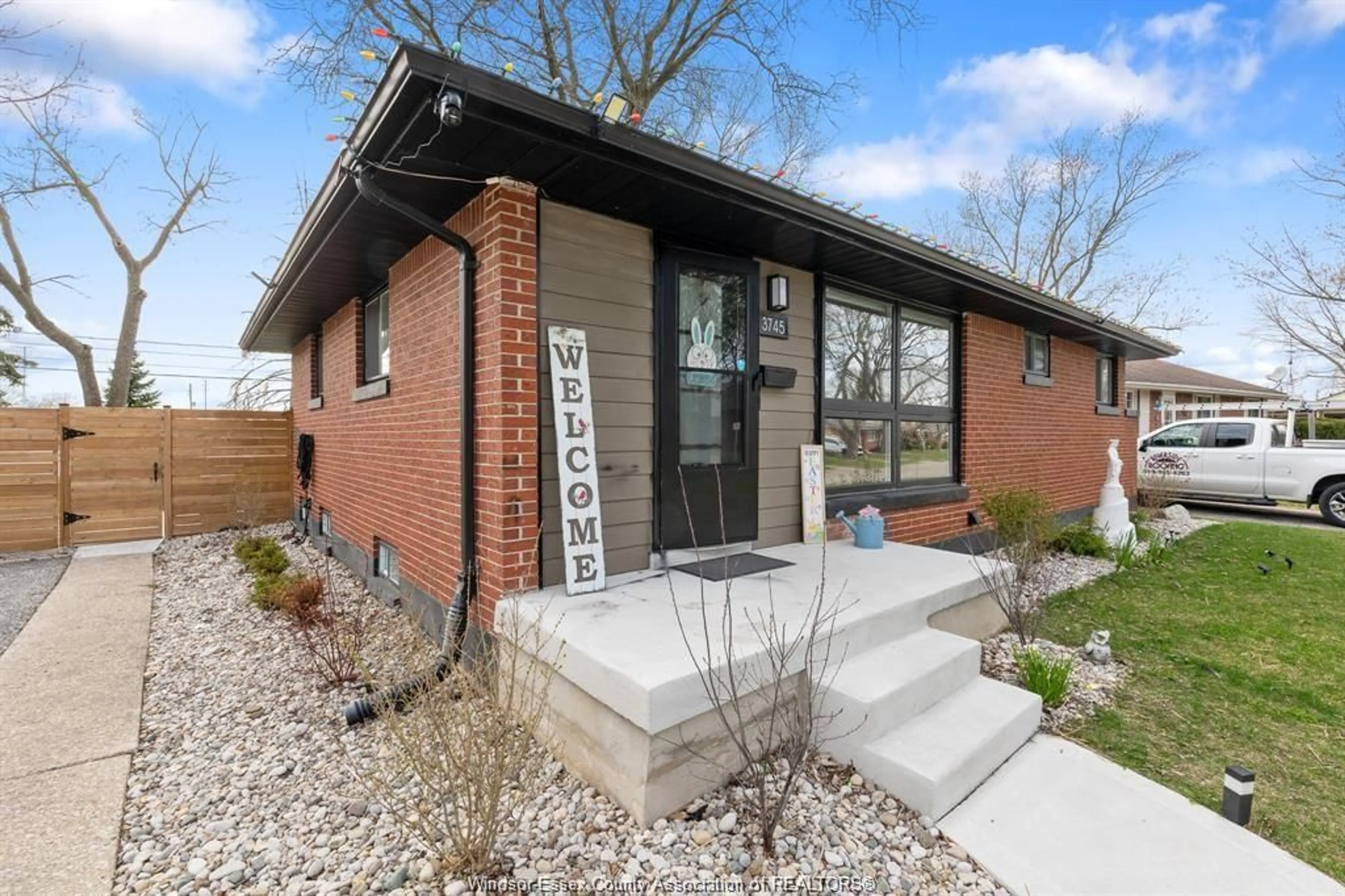 Home with brick exterior material, street for 3745 MCKAY Ave, Windsor Ontario N9E 2S3