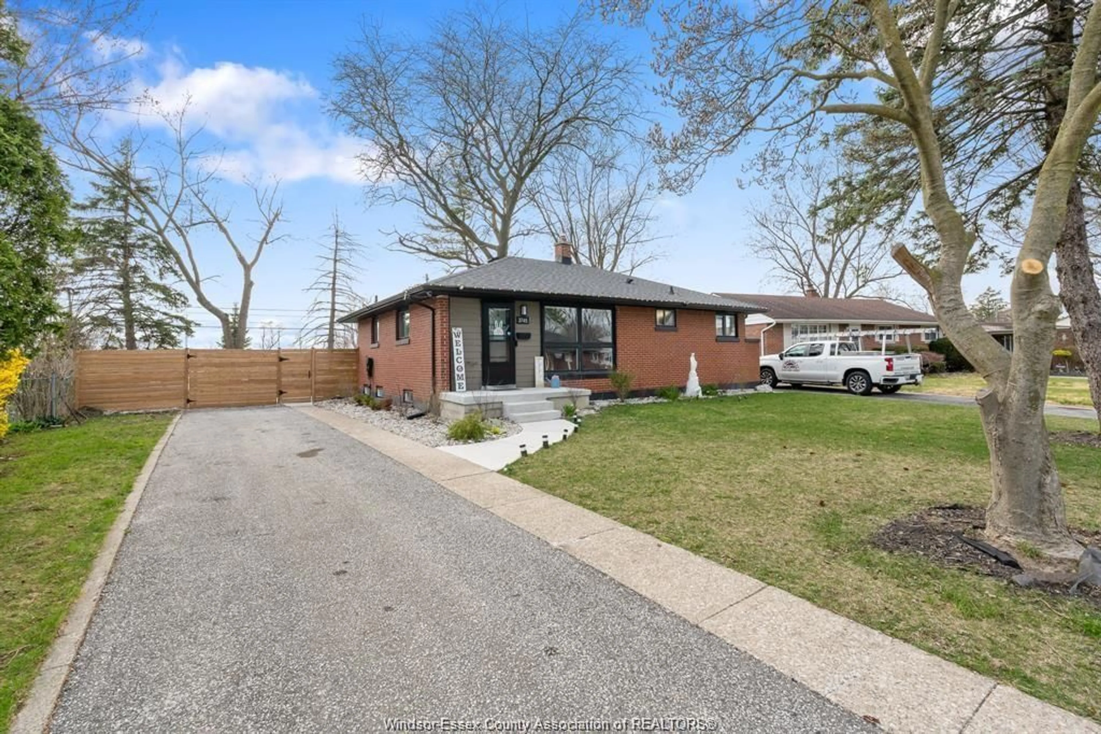 Home with brick exterior material, street for 3745 MCKAY Ave, Windsor Ontario N9E 2S3
