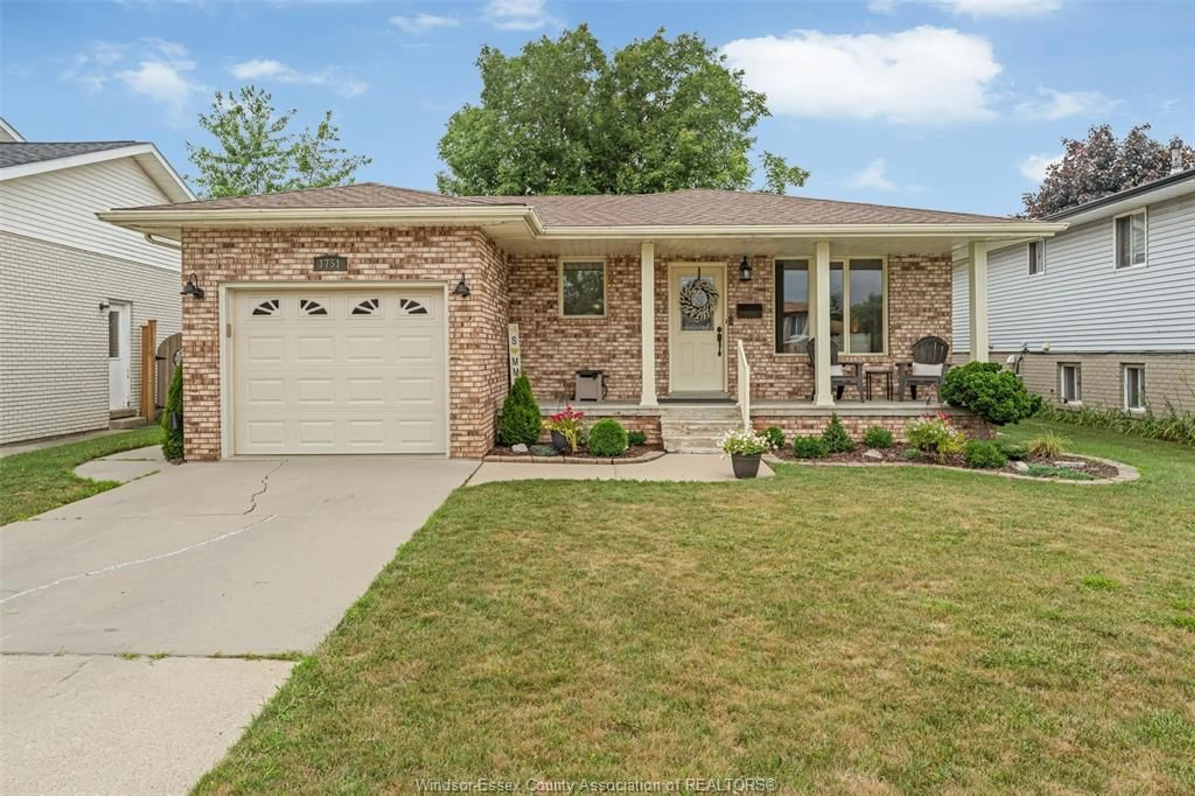 Home with brick exterior material, street for 1751 HOMESTEAD Lane, LaSalle Ontario N9H 2C8