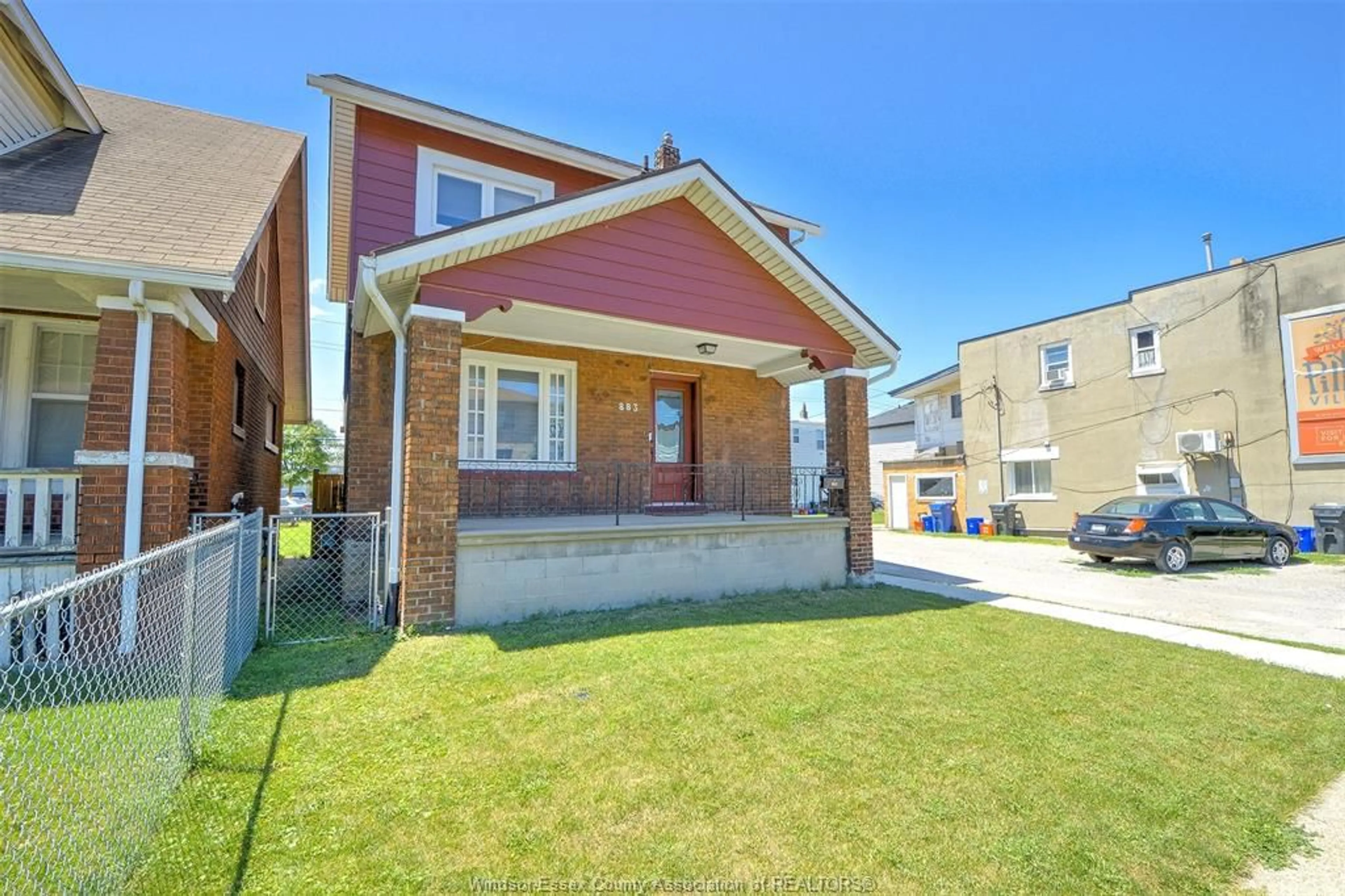 Home with brick exterior material, street for 883 PILLETTE Rd, Windsor Ontario N8W 3S1