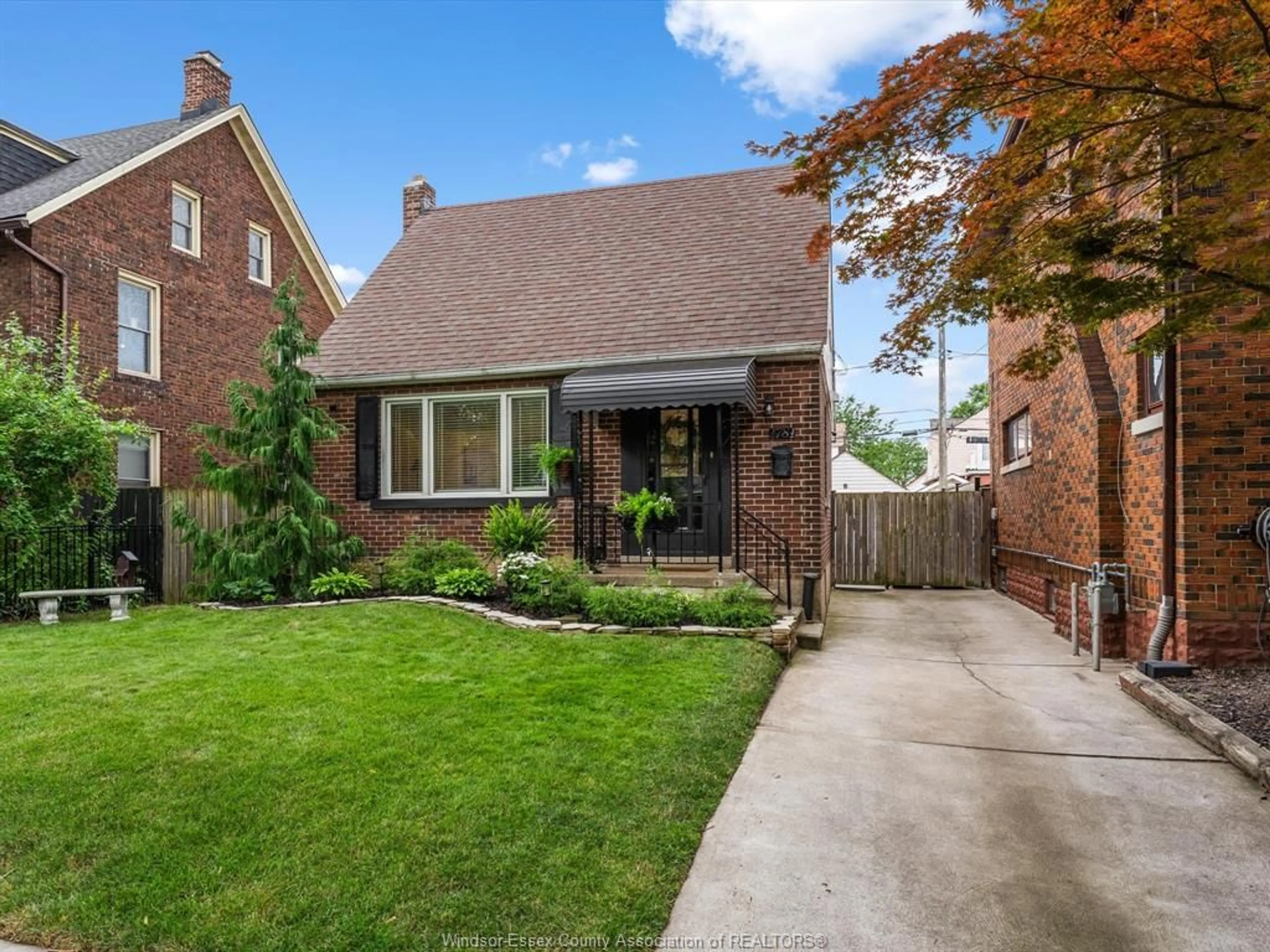 Home with brick exterior material, street for 1781 KILDARE, Windsor Ontario N8W 2W5
