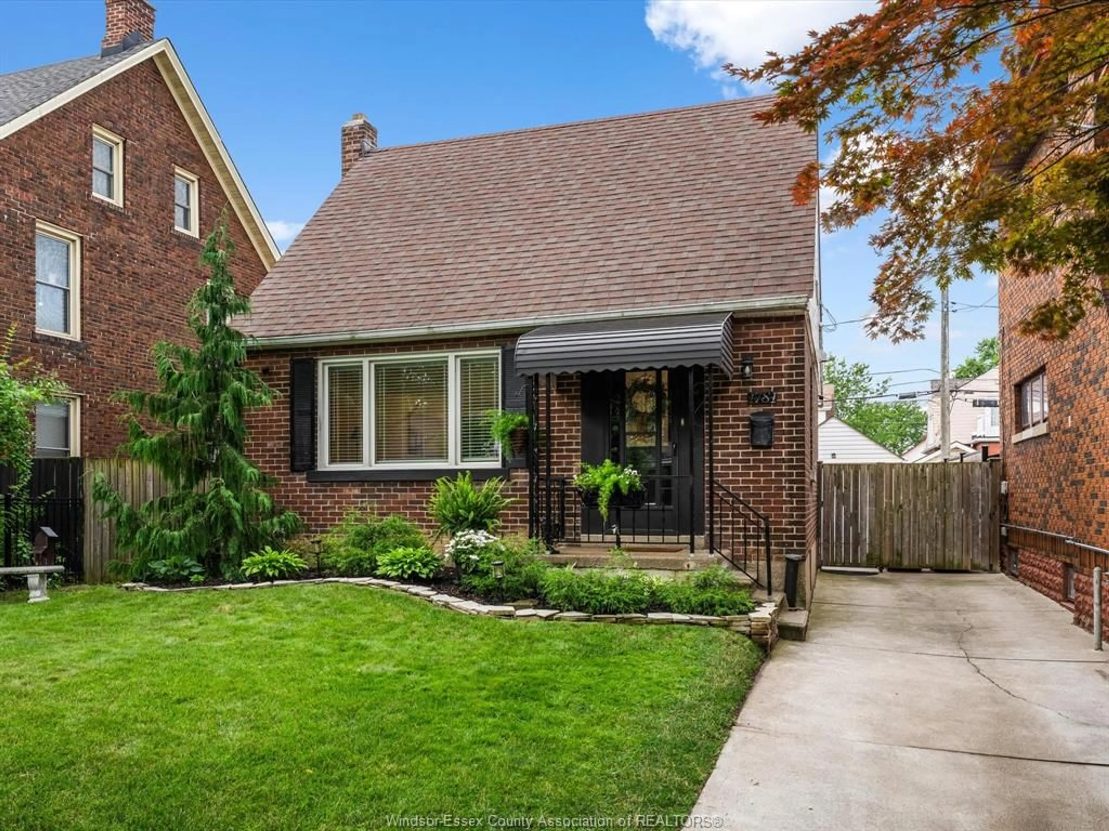 Home with brick exterior material, street for 1781 KILDARE, Windsor Ontario N8W 2W5