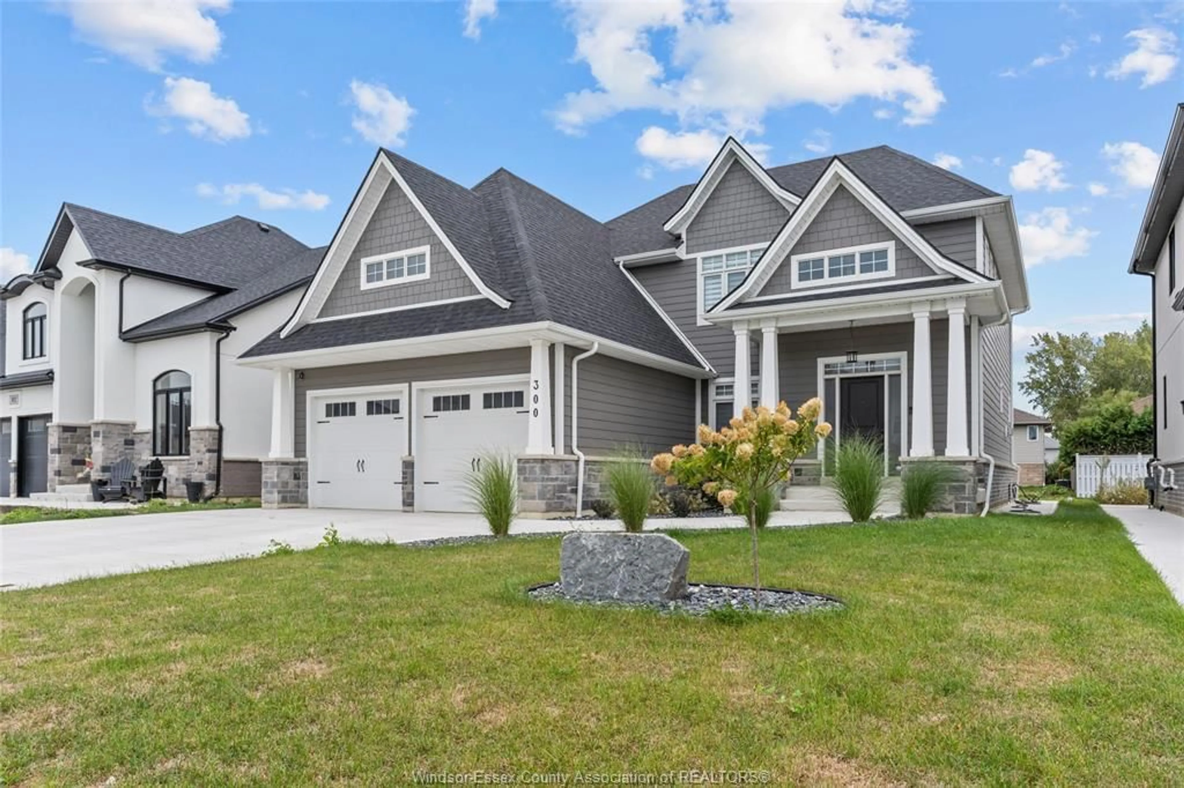 Home with vinyl exterior material, street for 300 CHRISTINE Ave, Lakeshore Ontario N9L 0P7