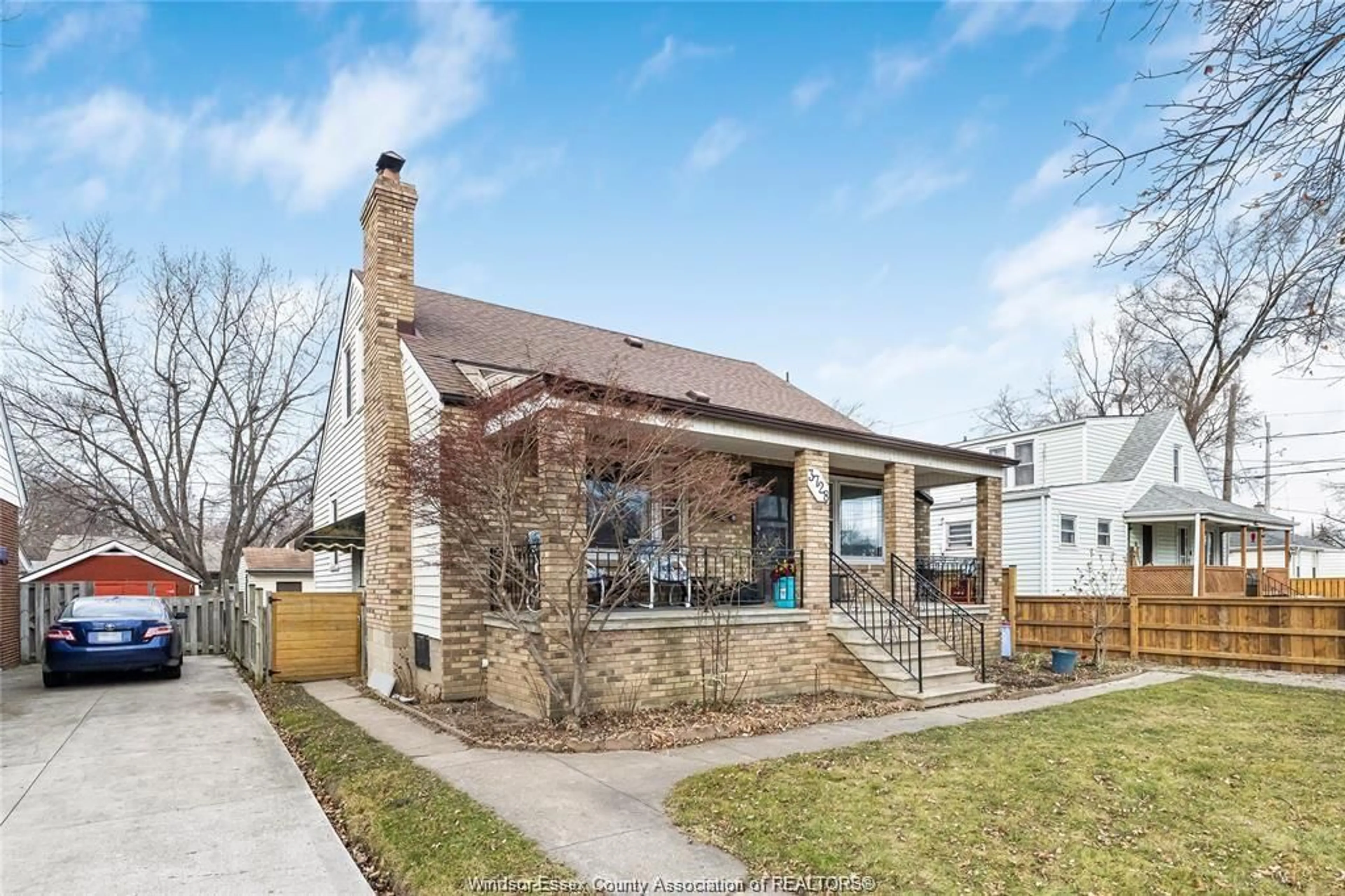 Home with brick exterior material, street for 3728 VAUGHAN, Windsor Ontario N9C 1Z5