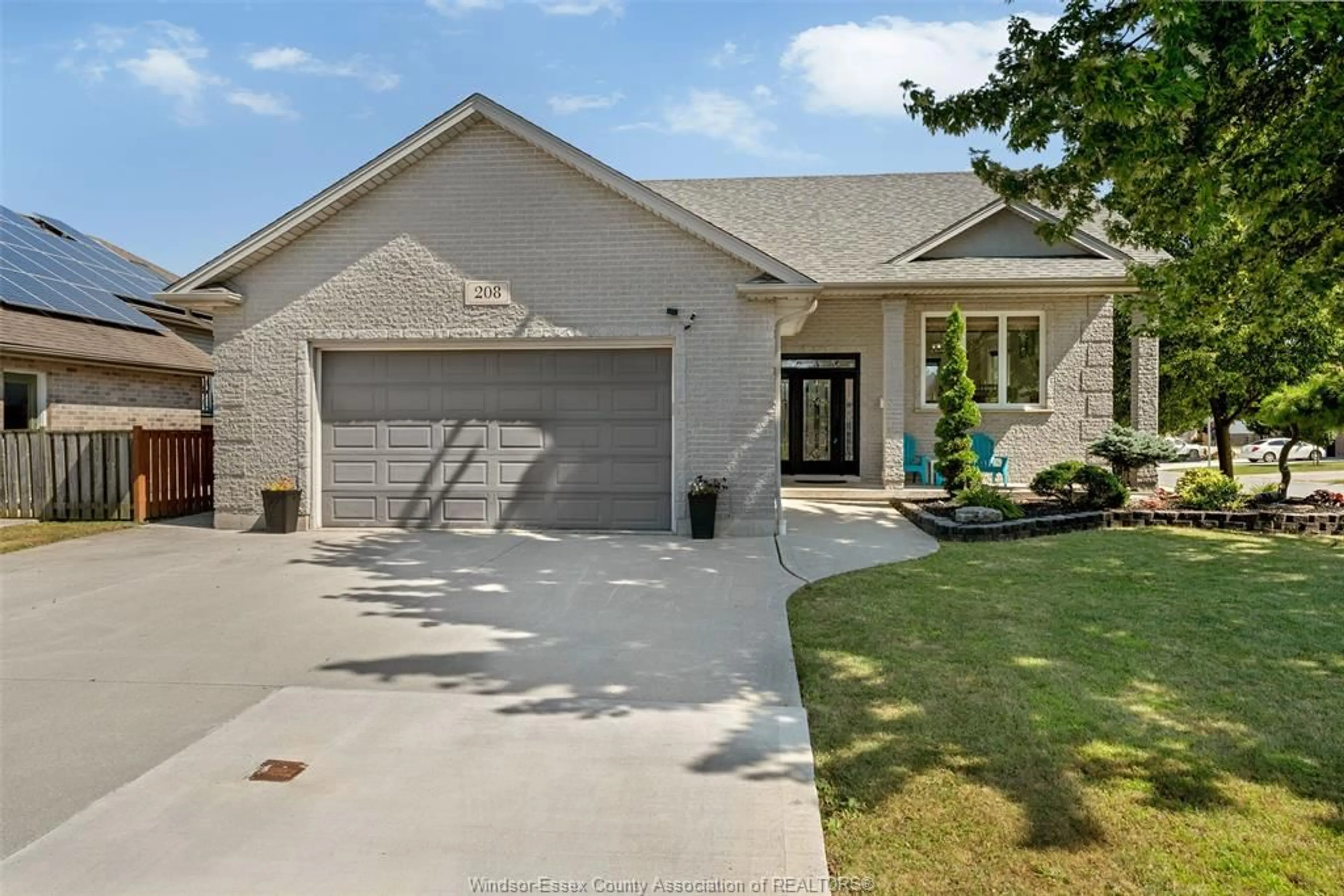 Home with brick exterior material, street for 208 BRIEN Ave, Essex Ontario N8M 2Z5