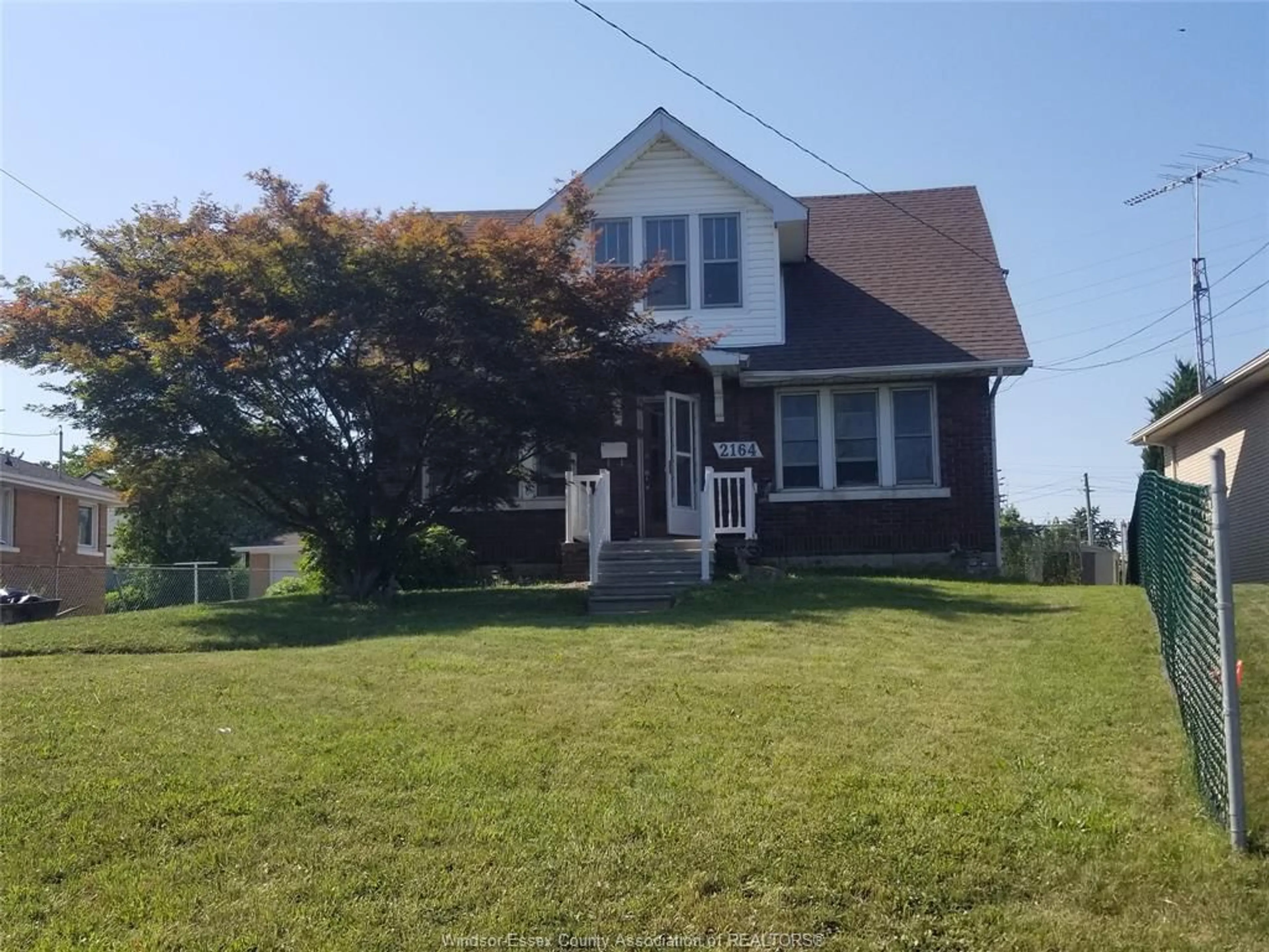 A pic from outside/outdoor area/front of a property/back of a property/a pic from drone, street for 2164 GRAND MARAIS, Windsor Ontario N8W 1W2