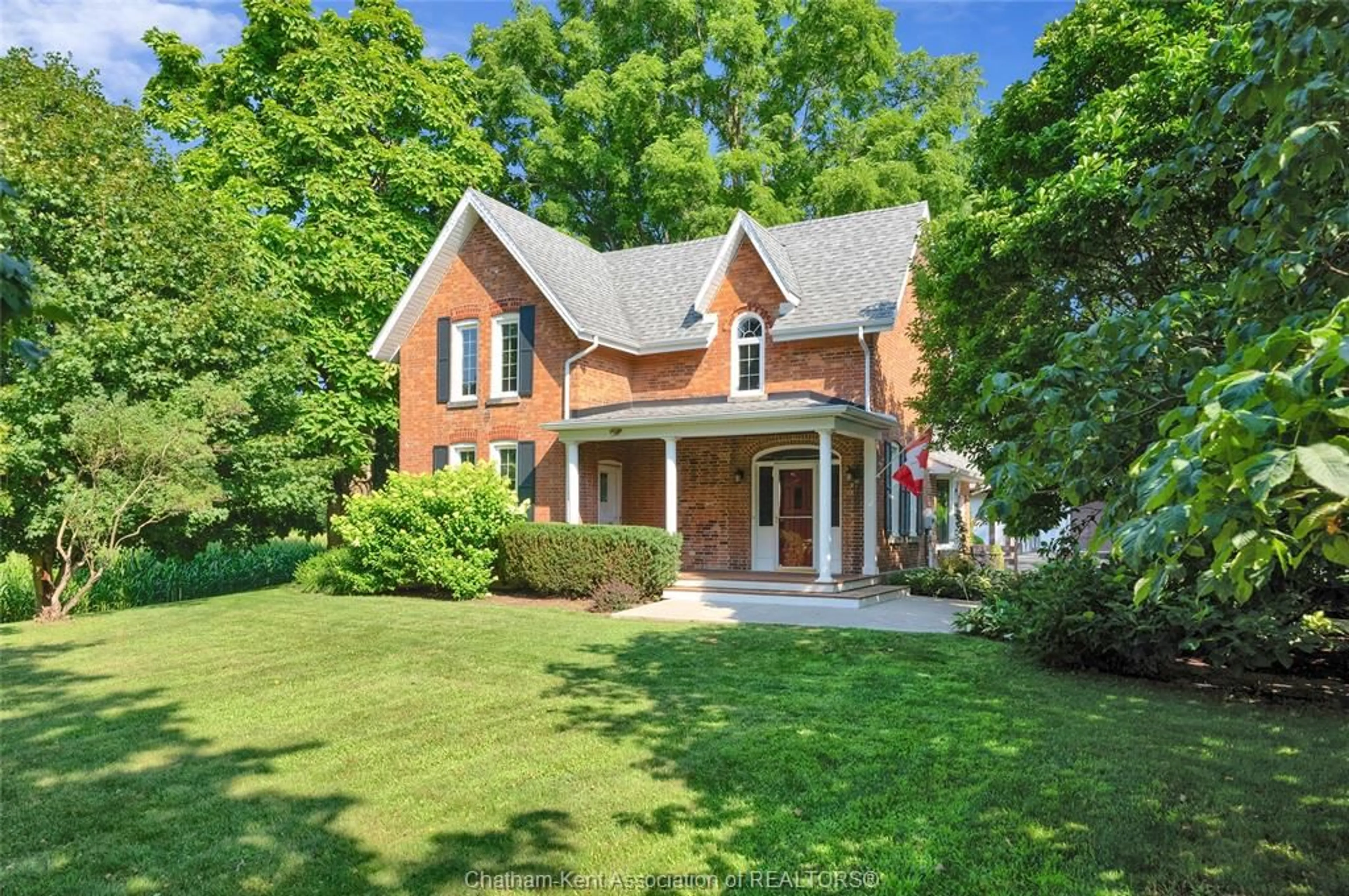 Home with brick exterior material, street for 11175 River Line, Chatham Ontario N7M 5J4