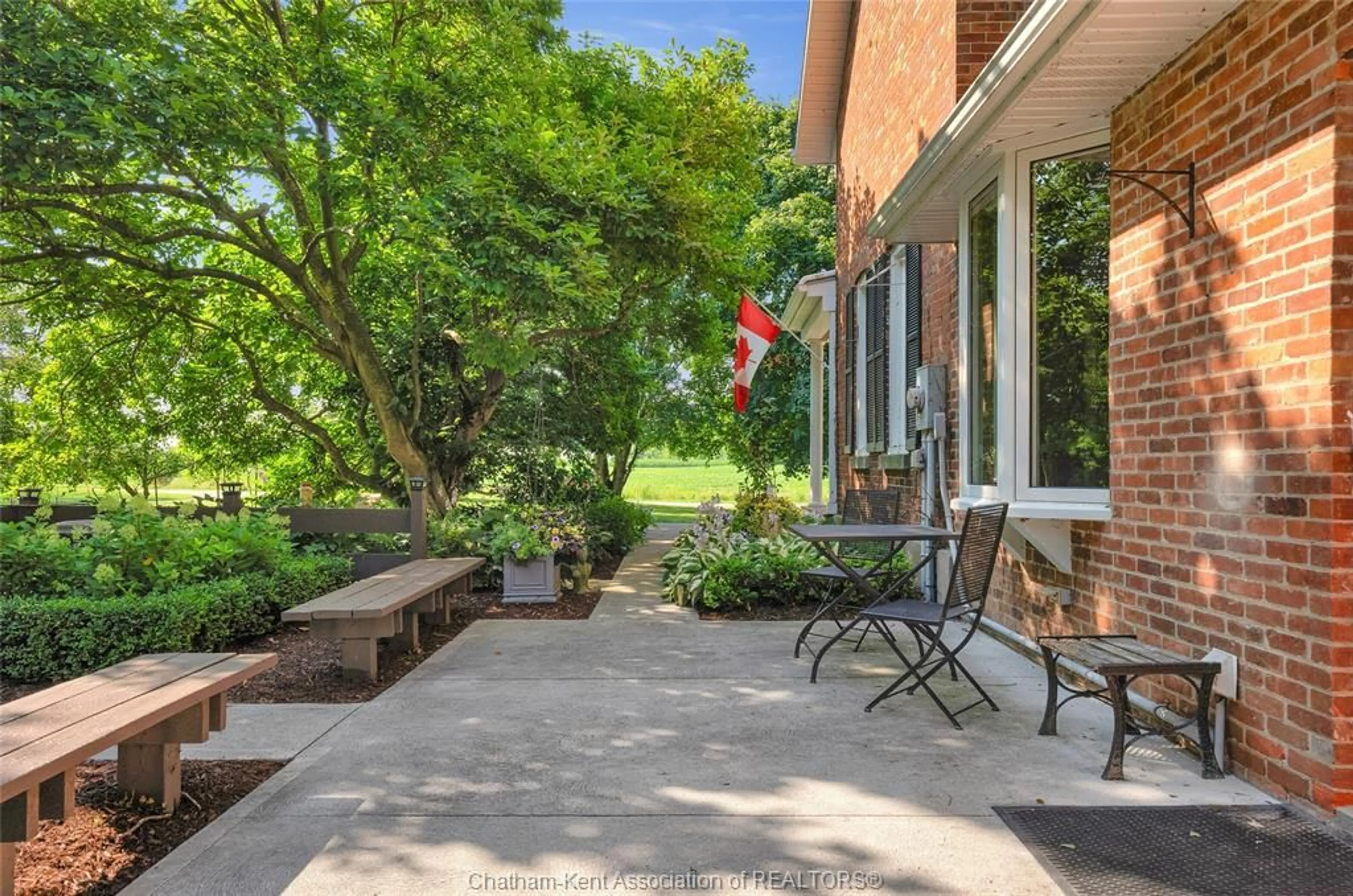 Patio, street for 11175 River Line, Chatham Ontario N7M 5J4