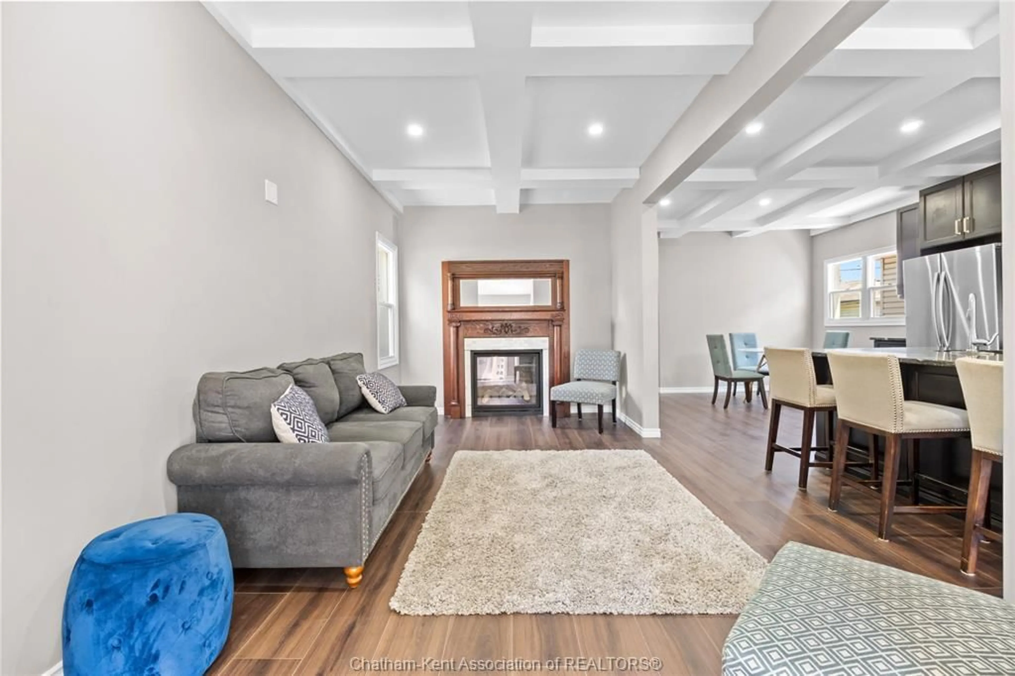 Living room with furniture, unknown for 1484 Tourangeau Rd, Windsor Ontario N8Y 4J2