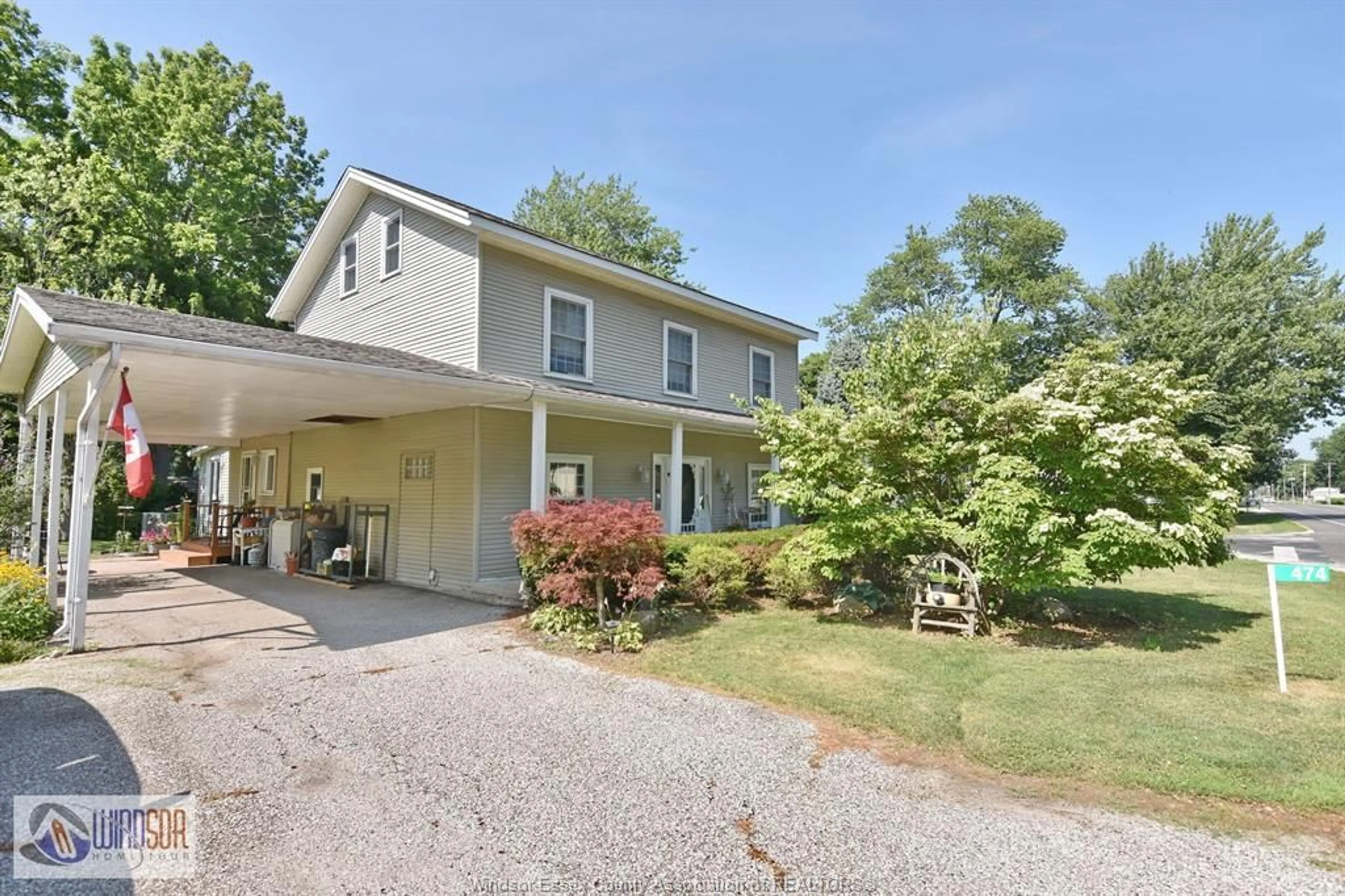 A pic from outside/outdoor area/front of a property/back of a property/a pic from drone, unknown for 474 COUNTY RD 50, Harrow Ontario N0R 1G0