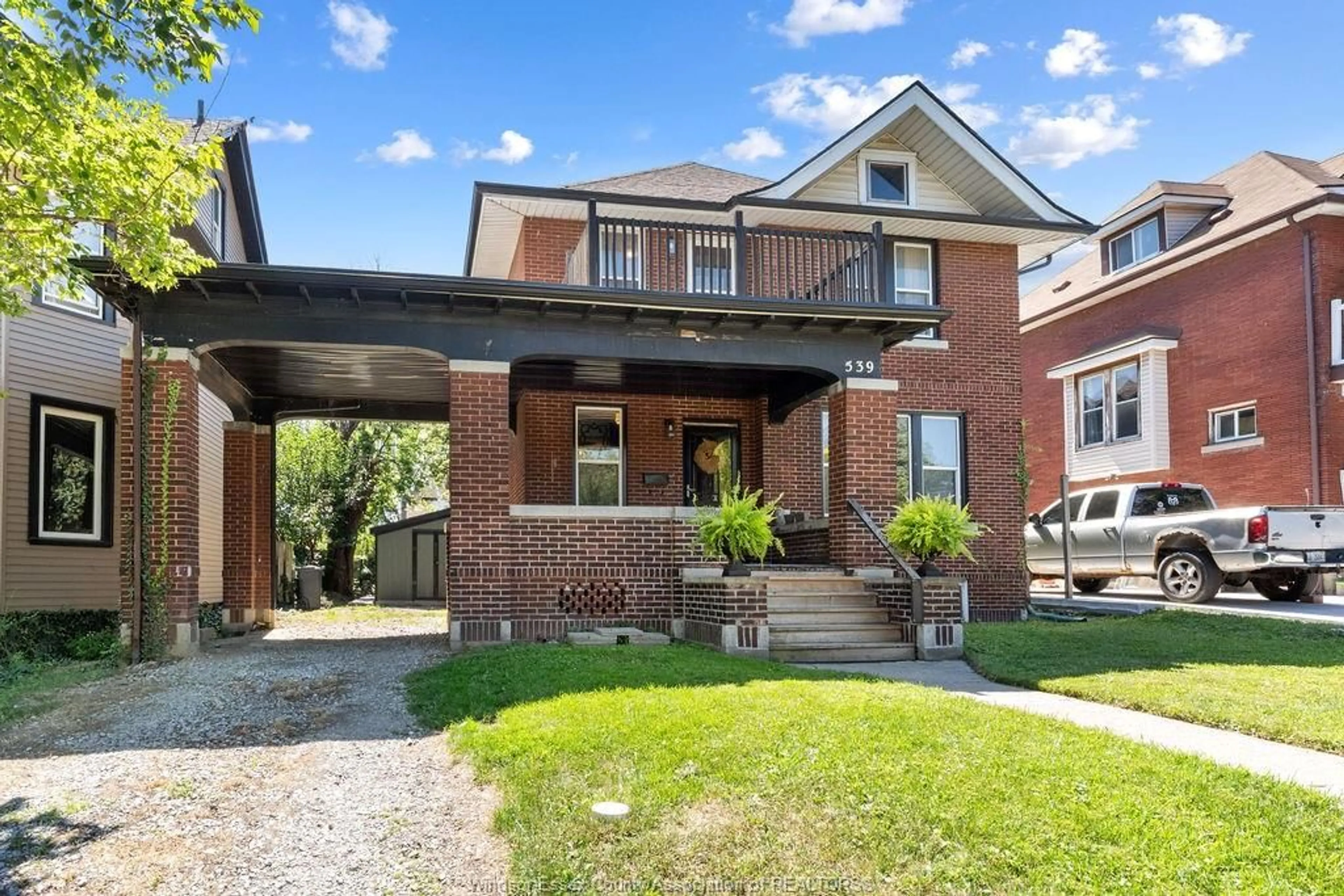 Home with brick exterior material, street for 539 HALL Ave, Windsor Ontario N9A 217