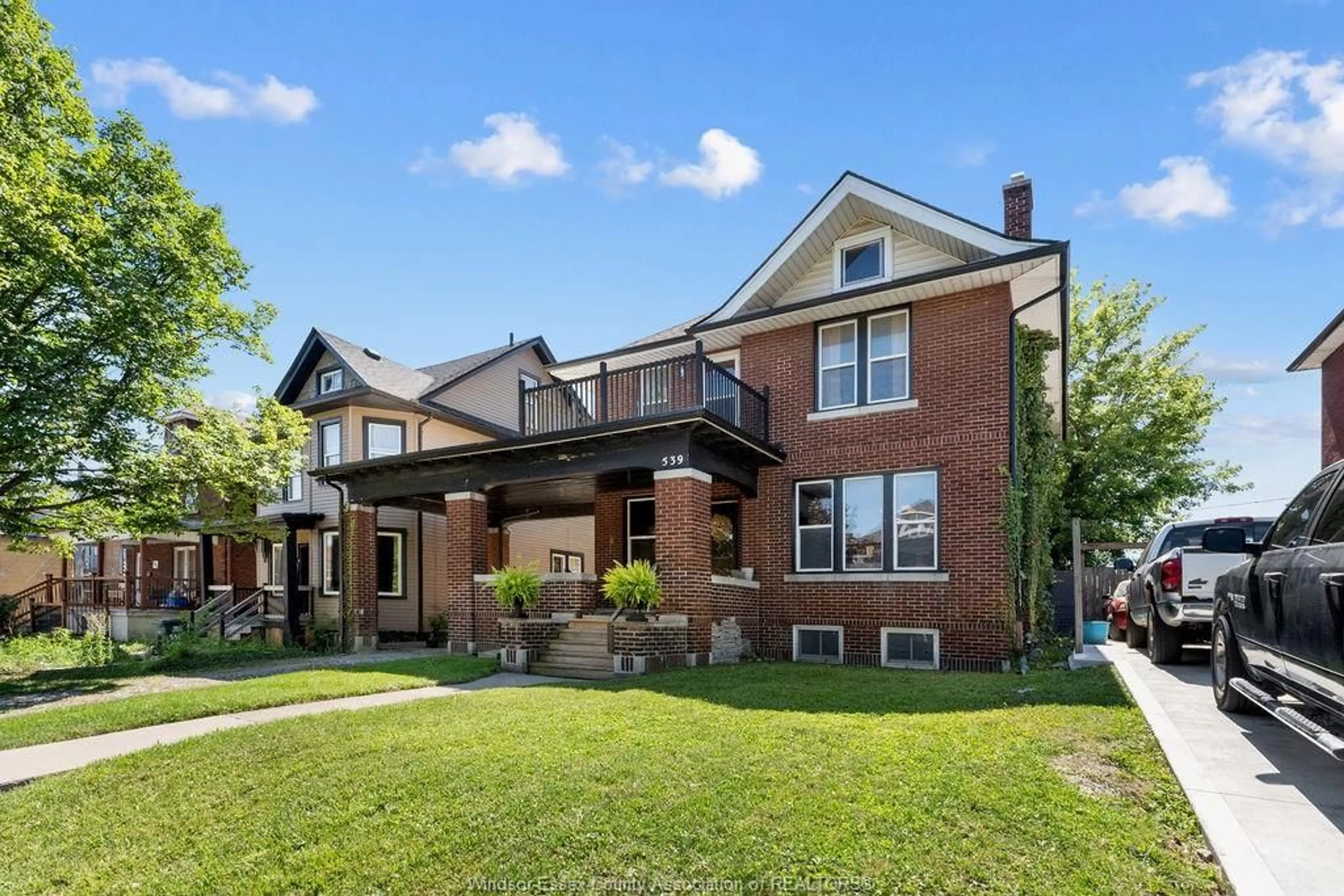 Home with brick exterior material, street for 539 HALL Ave, Windsor Ontario N9A 217