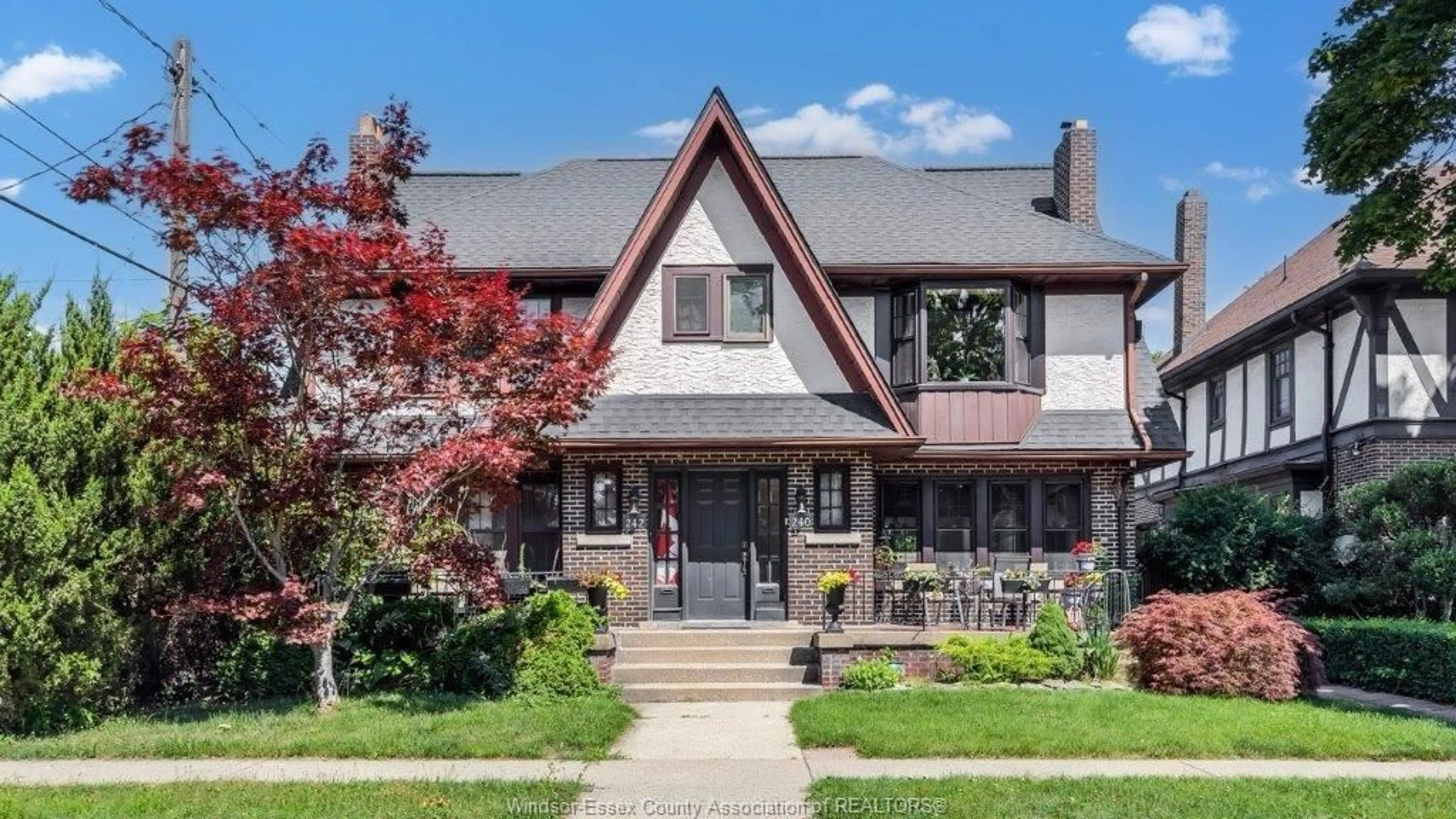 Home with brick exterior material, street for 240 PINE, Windsor Ontario N9A 6C9