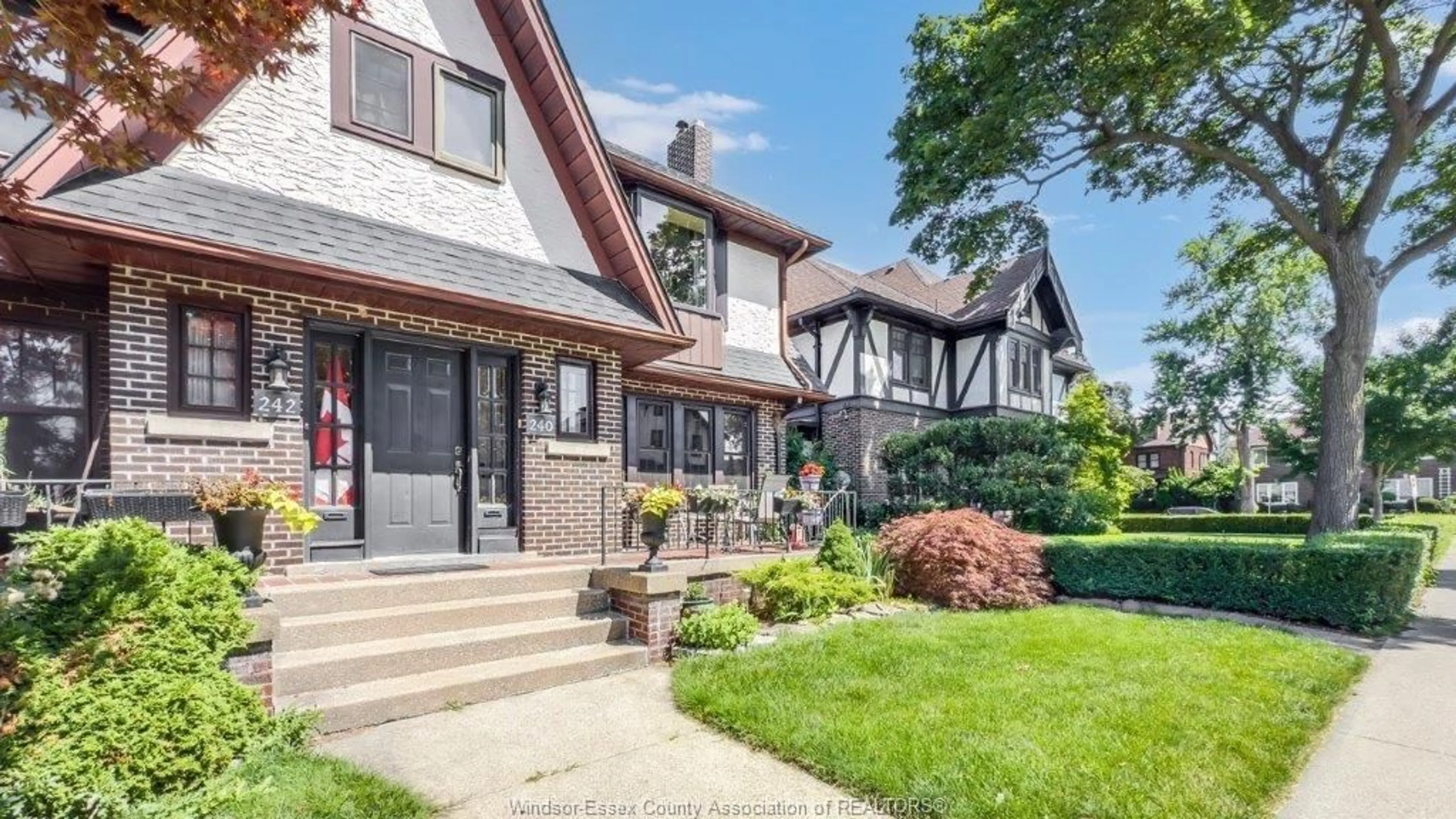 Home with brick exterior material, street for 240 PINE, Windsor Ontario N9A 6C9