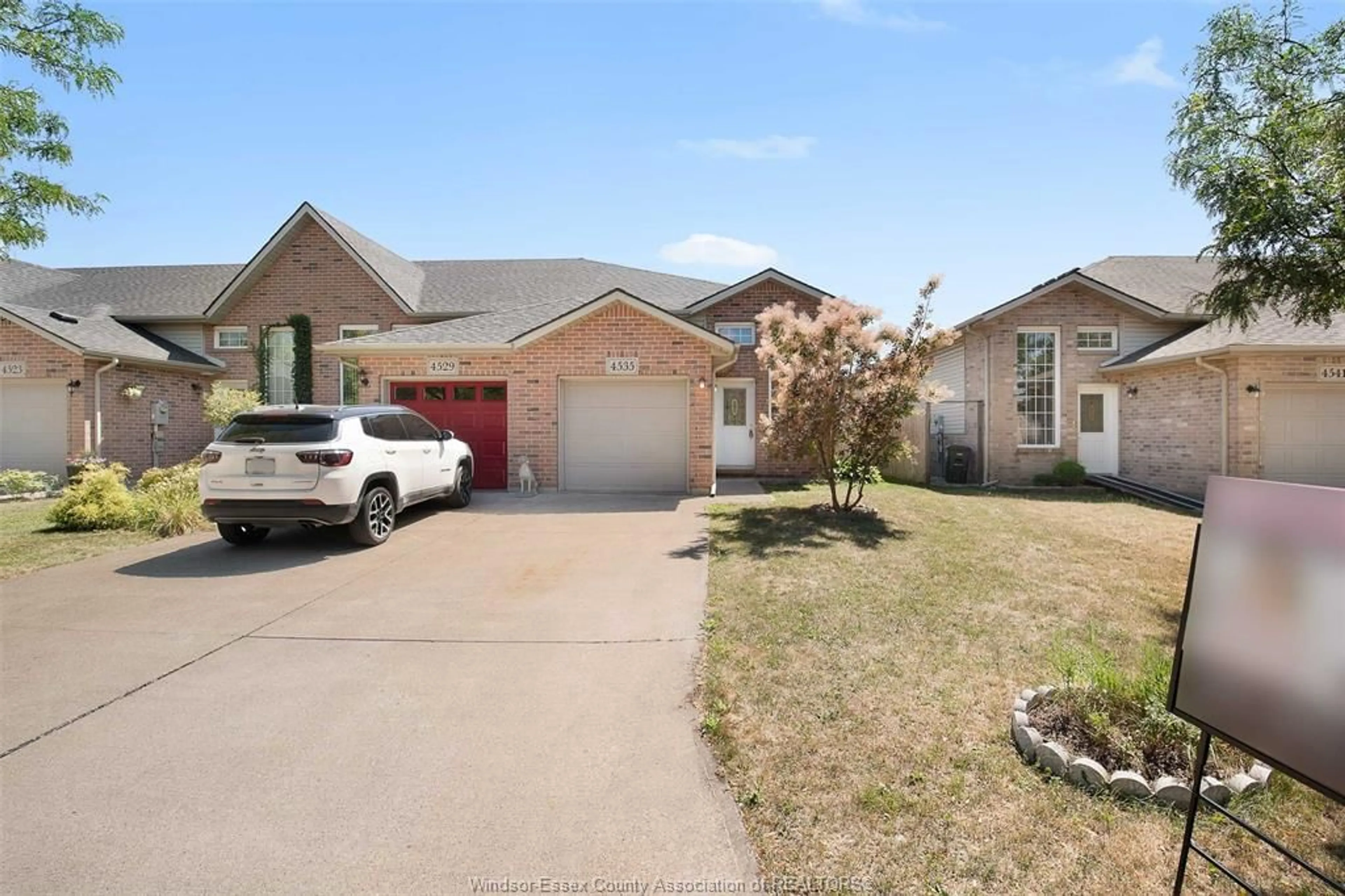 Home with brick exterior material, street for 4535 TUMBLEWEED, Windsor Ontario N9G 3C2