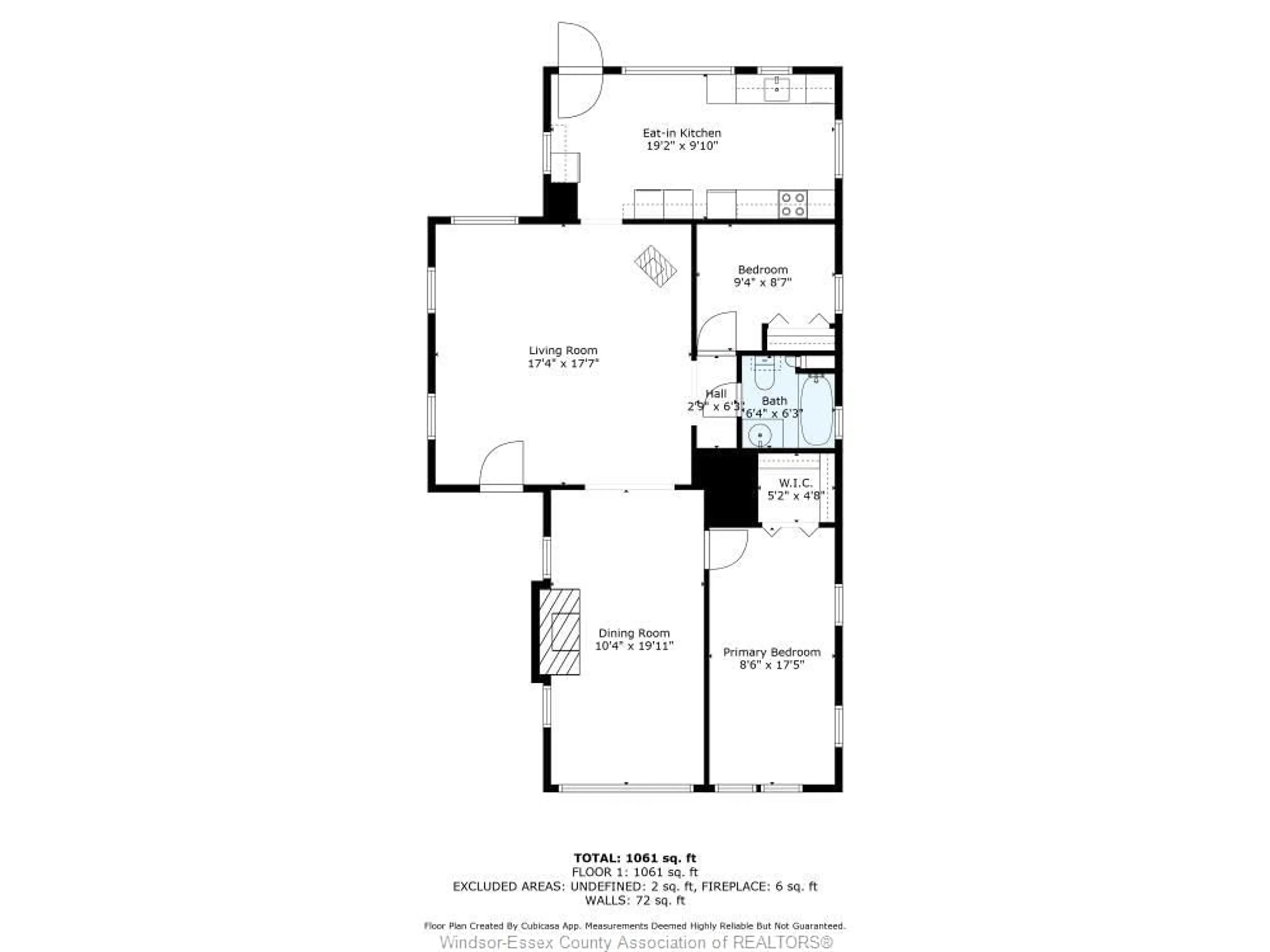 Floor plan for 327 W. BELLE RIVER Rd, Lakeshore Ontario N8L 1E4