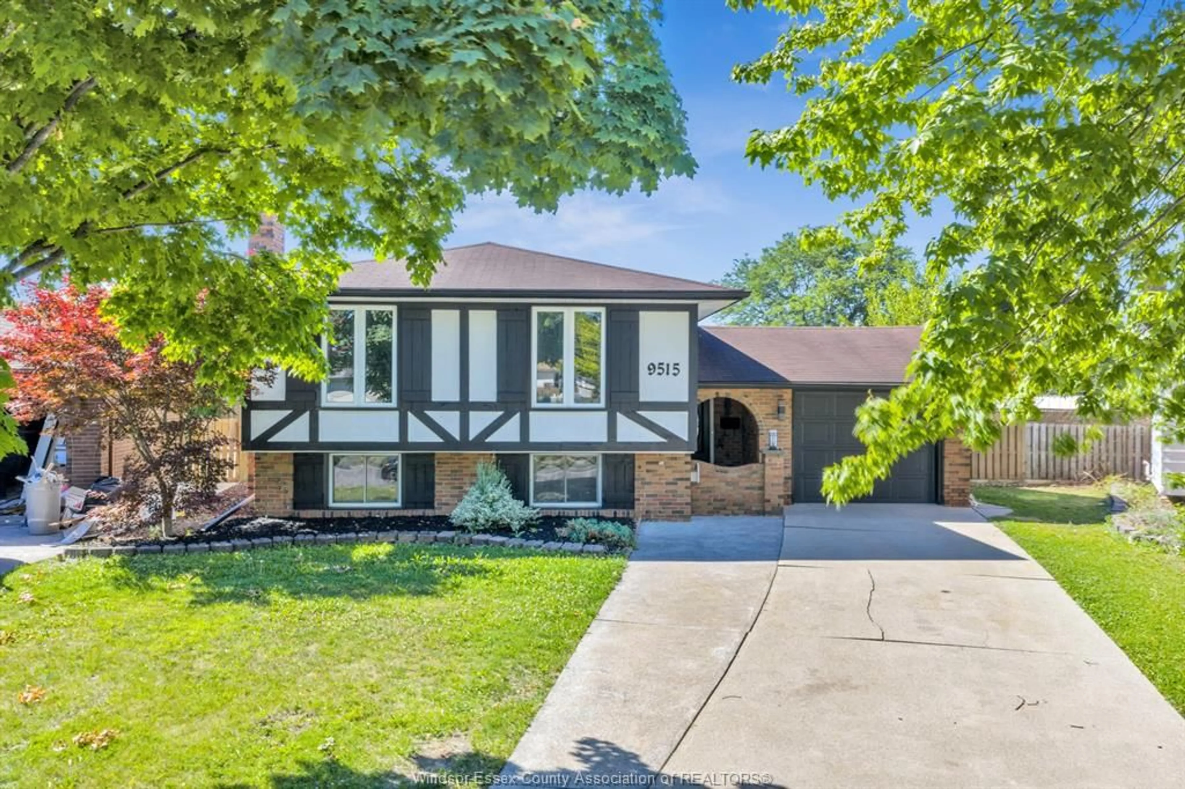 Home with brick exterior material, street for 9515 KERBY Rd #A & B, Windsor Ontario N8R 1K1