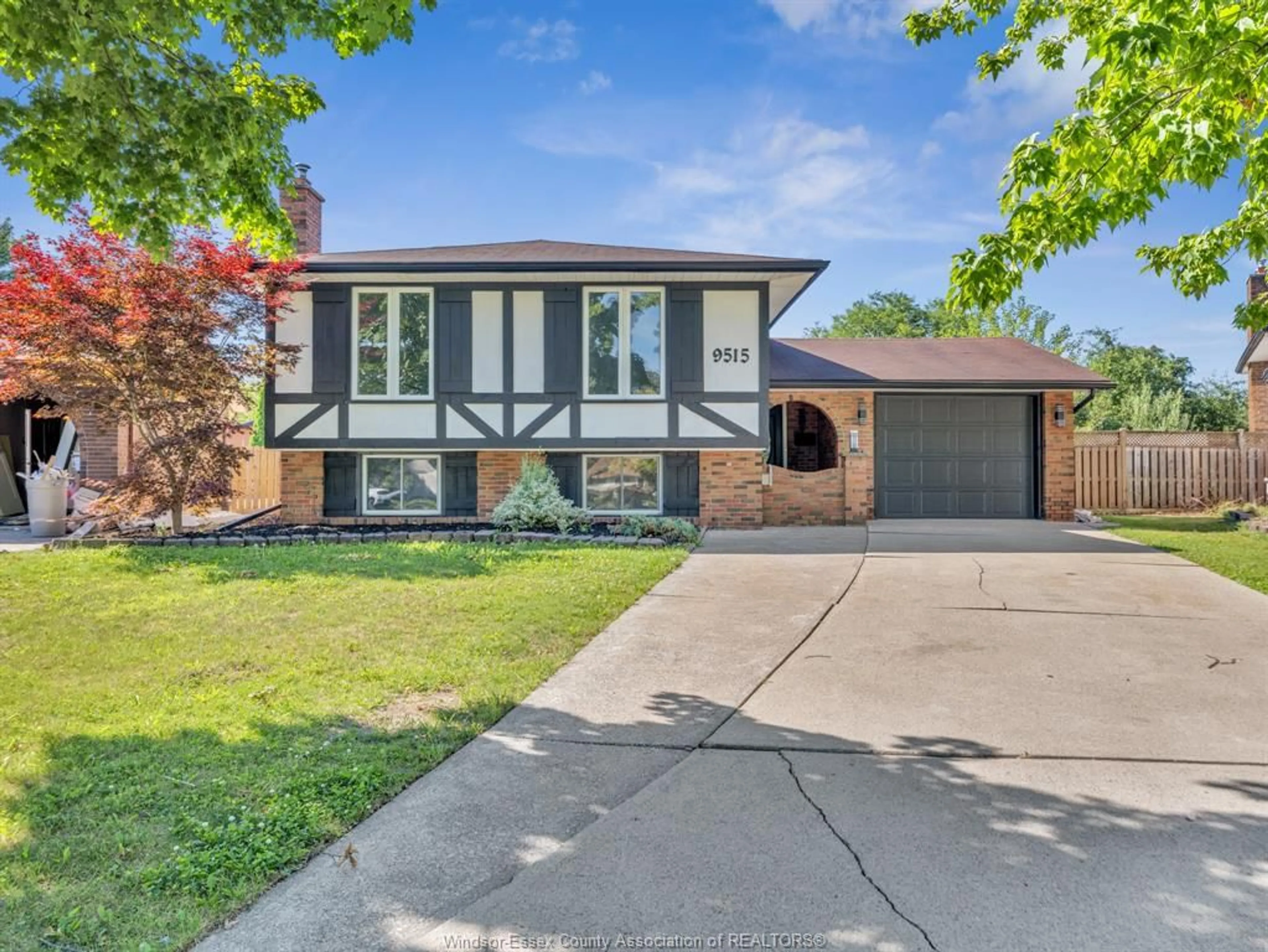 Home with brick exterior material, street for 9515 KERBY Rd #A & B, Windsor Ontario N8R 1K1
