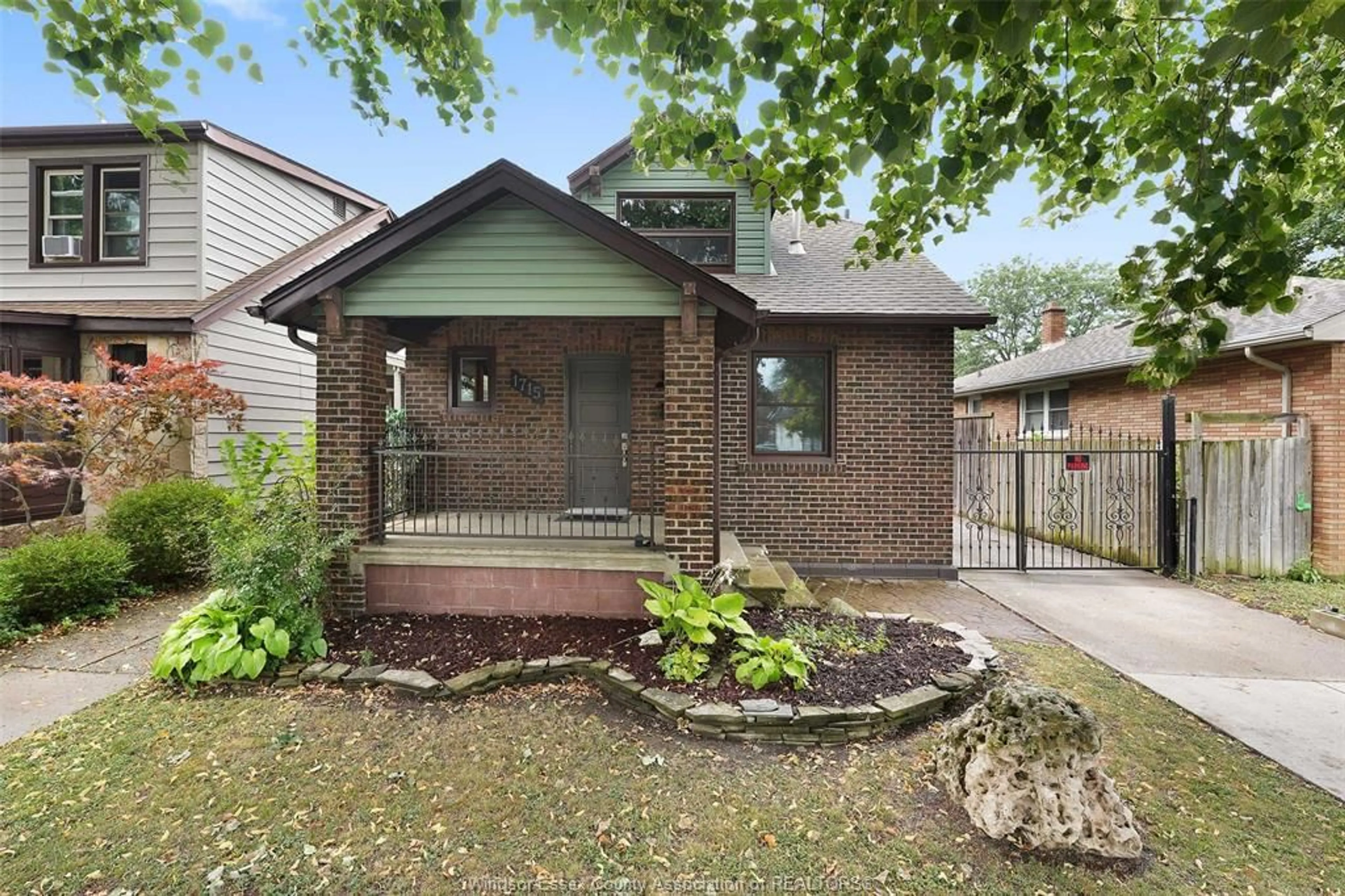 Home with brick exterior material, street for 1715 WINDERMERE, Windsor Ontario N8W 2S2