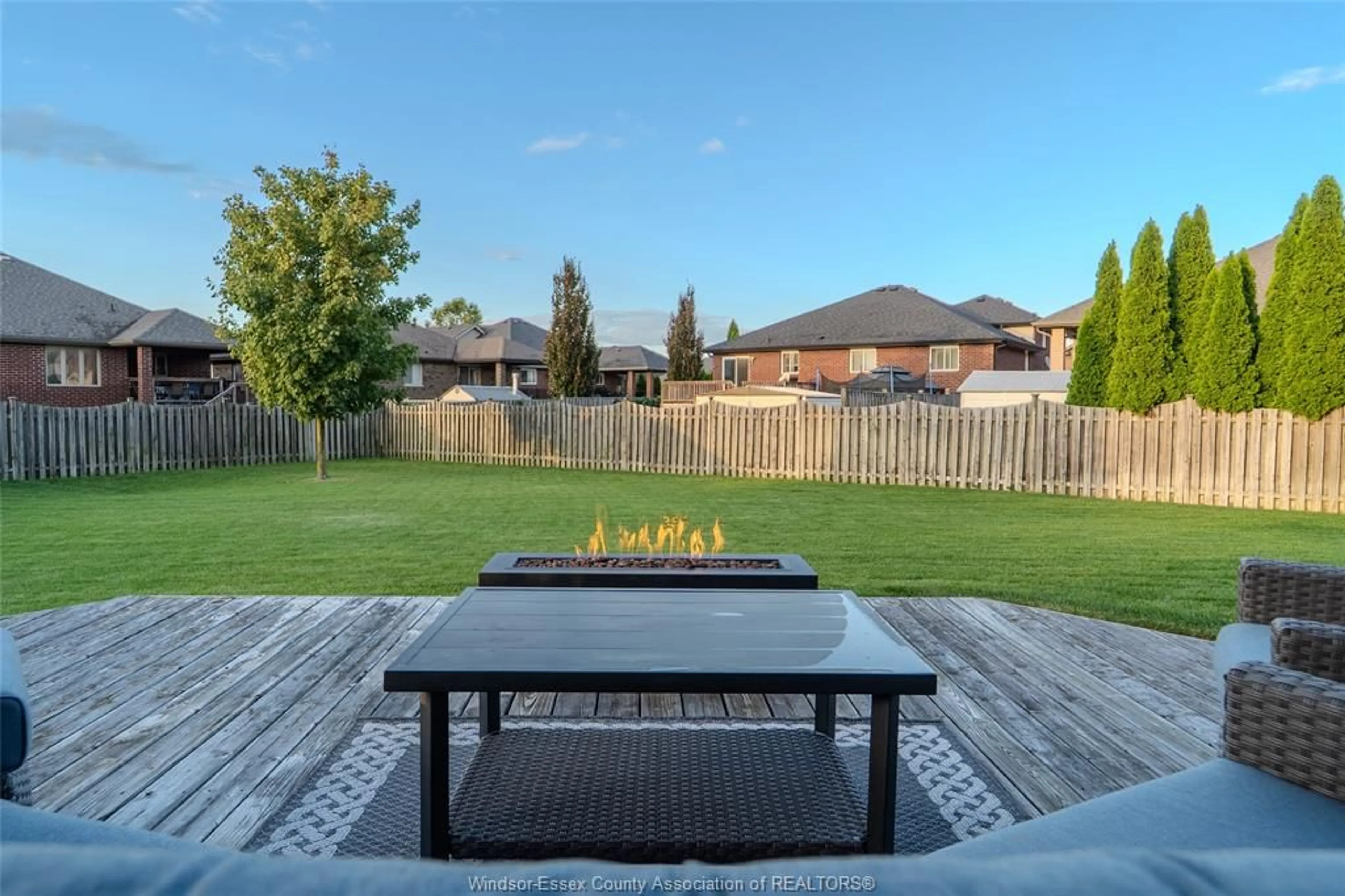 Patio, mountain view for 3062 Tyler, Windsor Ontario N8R 0A4