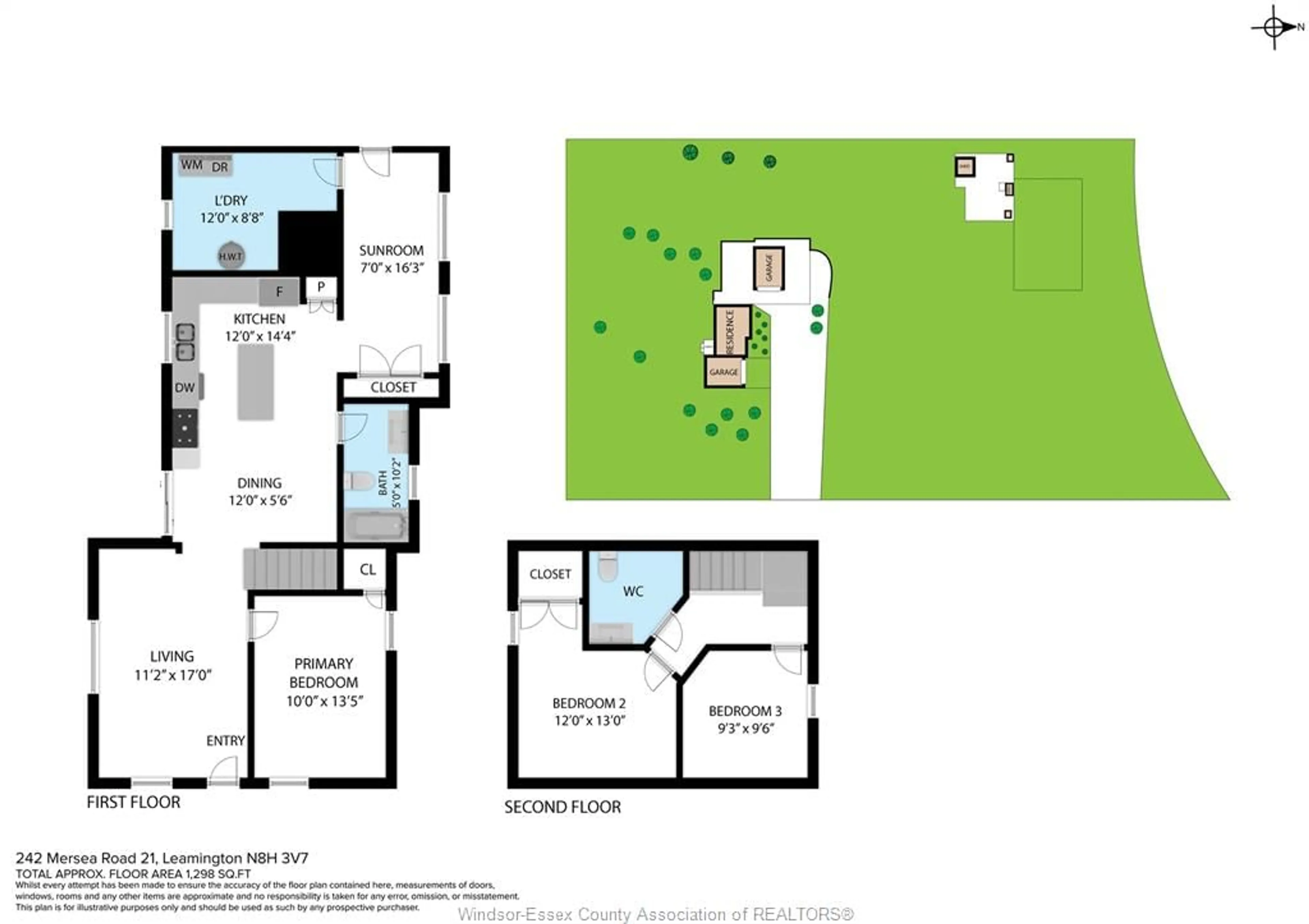Floor plan for 242 Mersea Rd 21, Leamington Ontario N8H 3V7